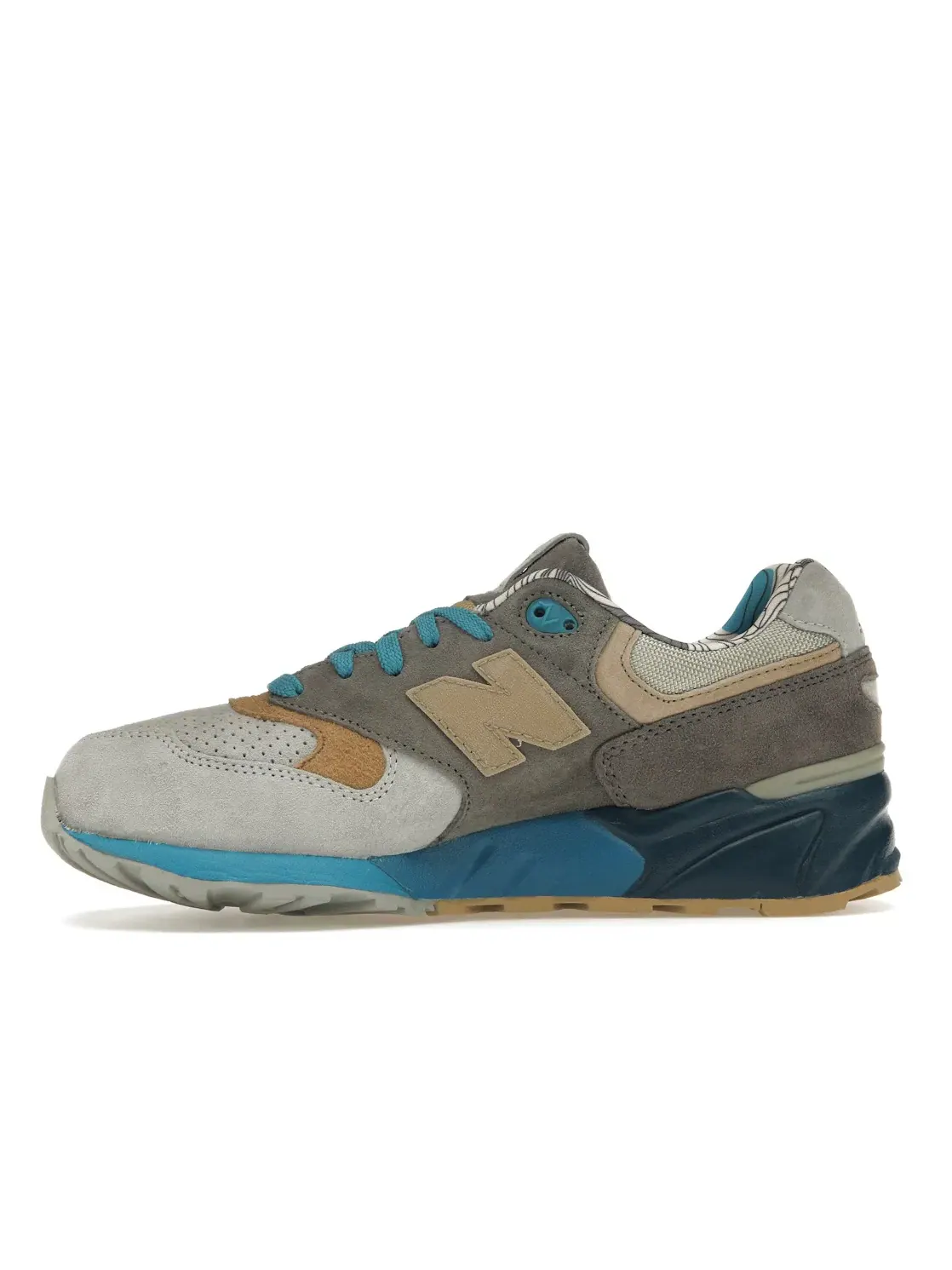 Мужские кроссовки Lifestyle New Balance 999 — изображение 3 из 4, синий/серый-хаки