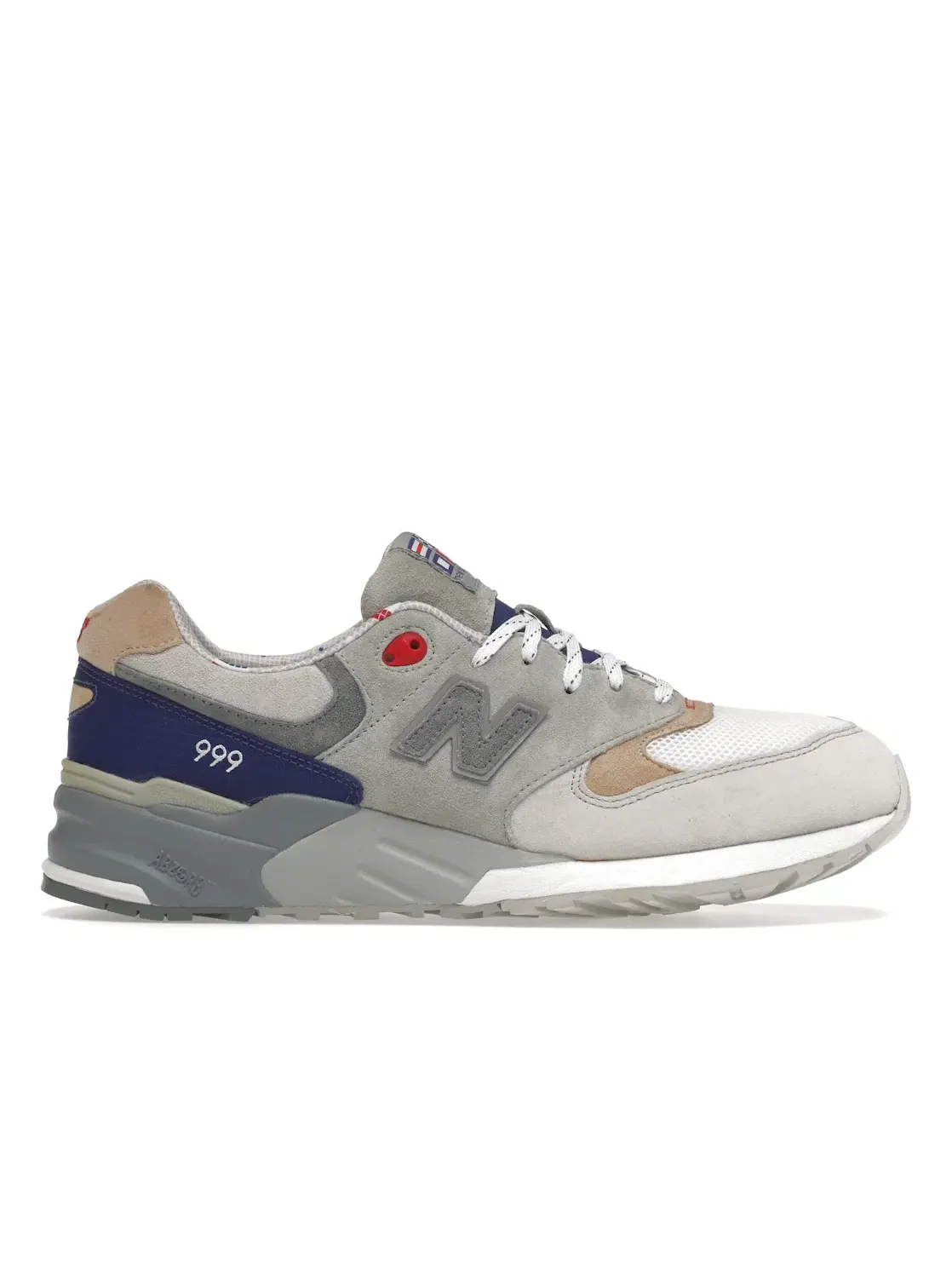 Мужские кроссовки Lifestyle New Balance 999 Concepts The Kennedy — изображение 1 из 4, серый/белый