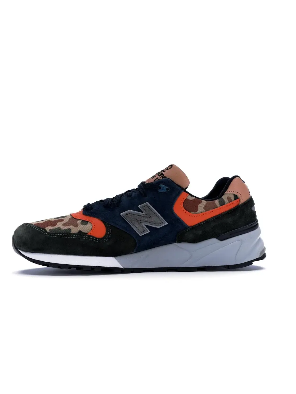 Мужские кроссовки Lifestyle New Balance 999 — изображение 3 из 4, зеленый/синий-оранжевый