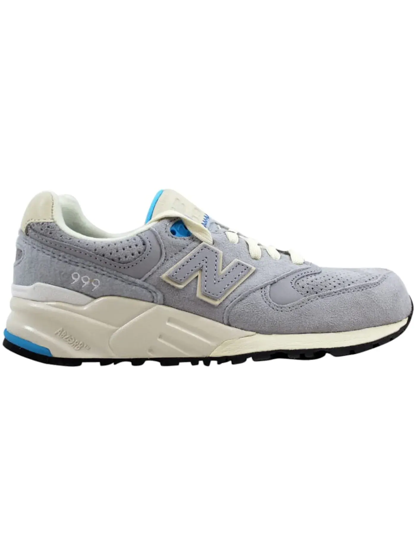 Женские кроссовки Lifestyle New Balance 999 — изображение 1 из 1, серый/белый