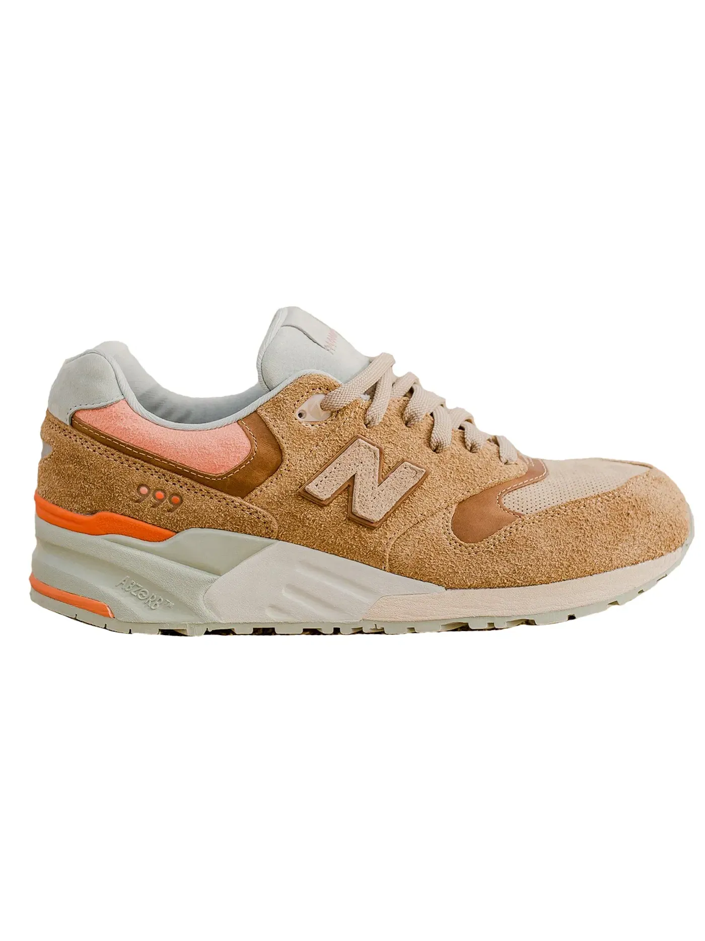Мужские кроссовки Lifestyle New Balance 999 — изображение 1 из 1, бежевый белый