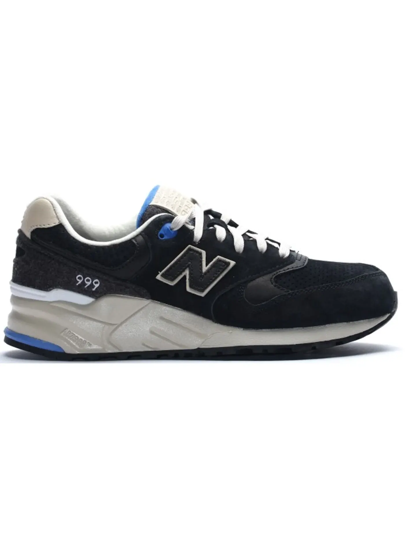 Мужские кроссовки Lifestyle New Balance 999 — изображение 1 из 1, черный/синий