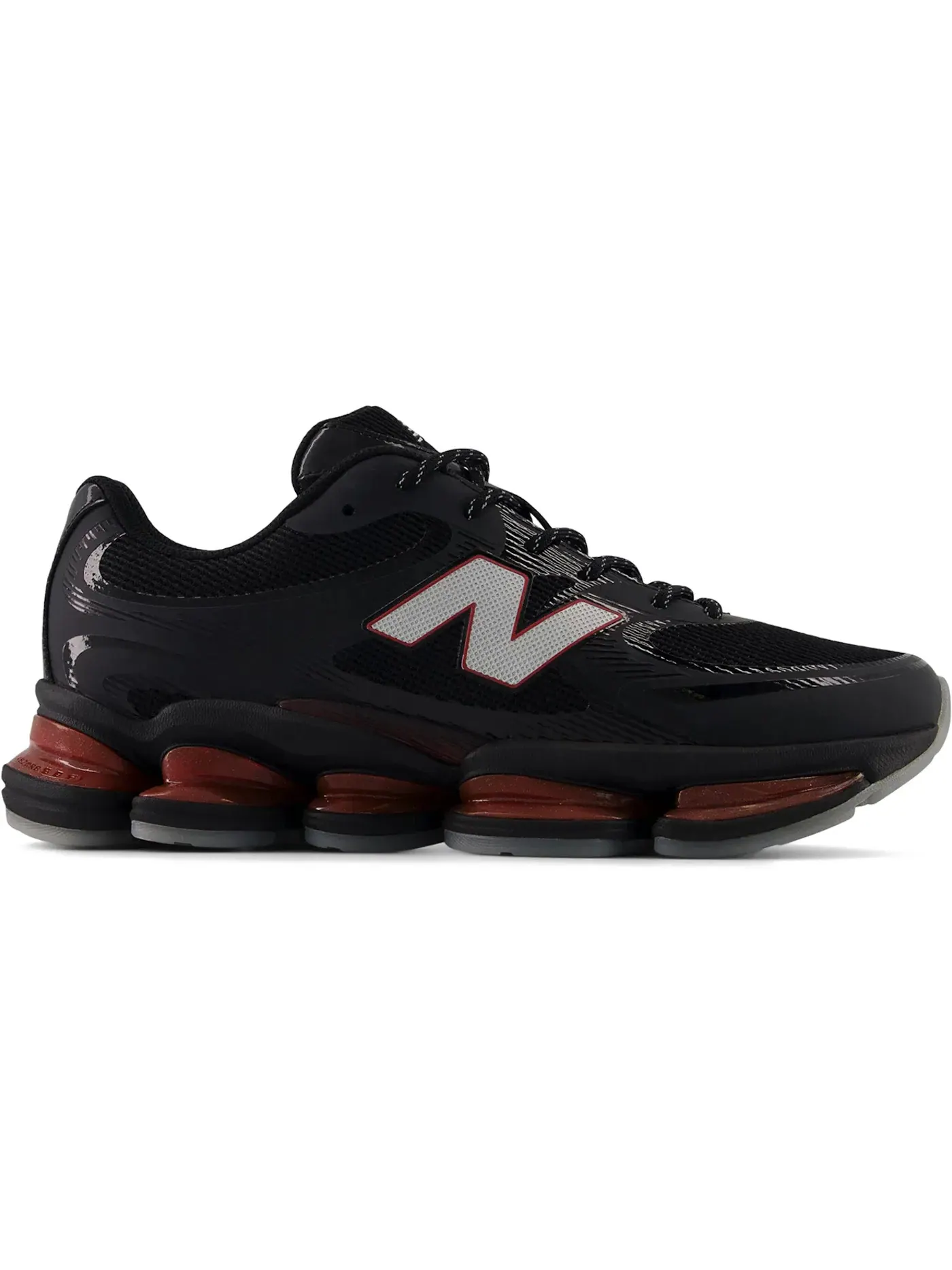 Мужские кроссовки Lifestyle New Balance Abzorb 2000 — изображение 1 из 1, черный/красный