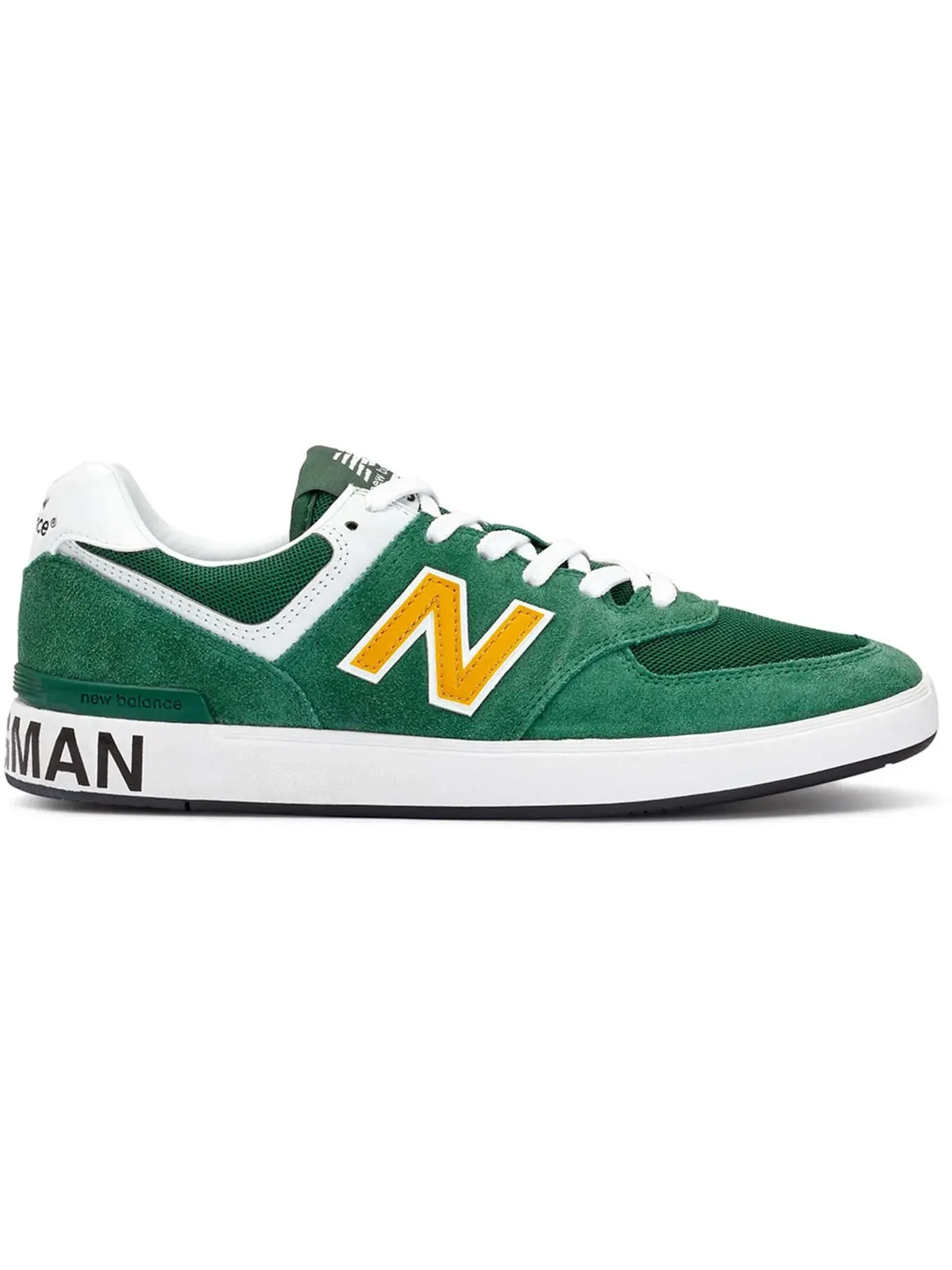 Мужские кроссовки Lifestyle New Balance AM574 — изображение 1 из 1, зеленый/белый/желтый