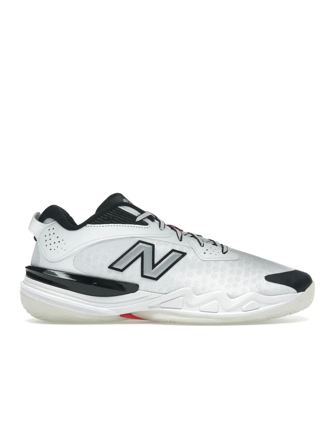 Мужские кроссовки для баскетбола New Balance BB Hesi Low v2 — изображение 1 из 4, белый красный черный