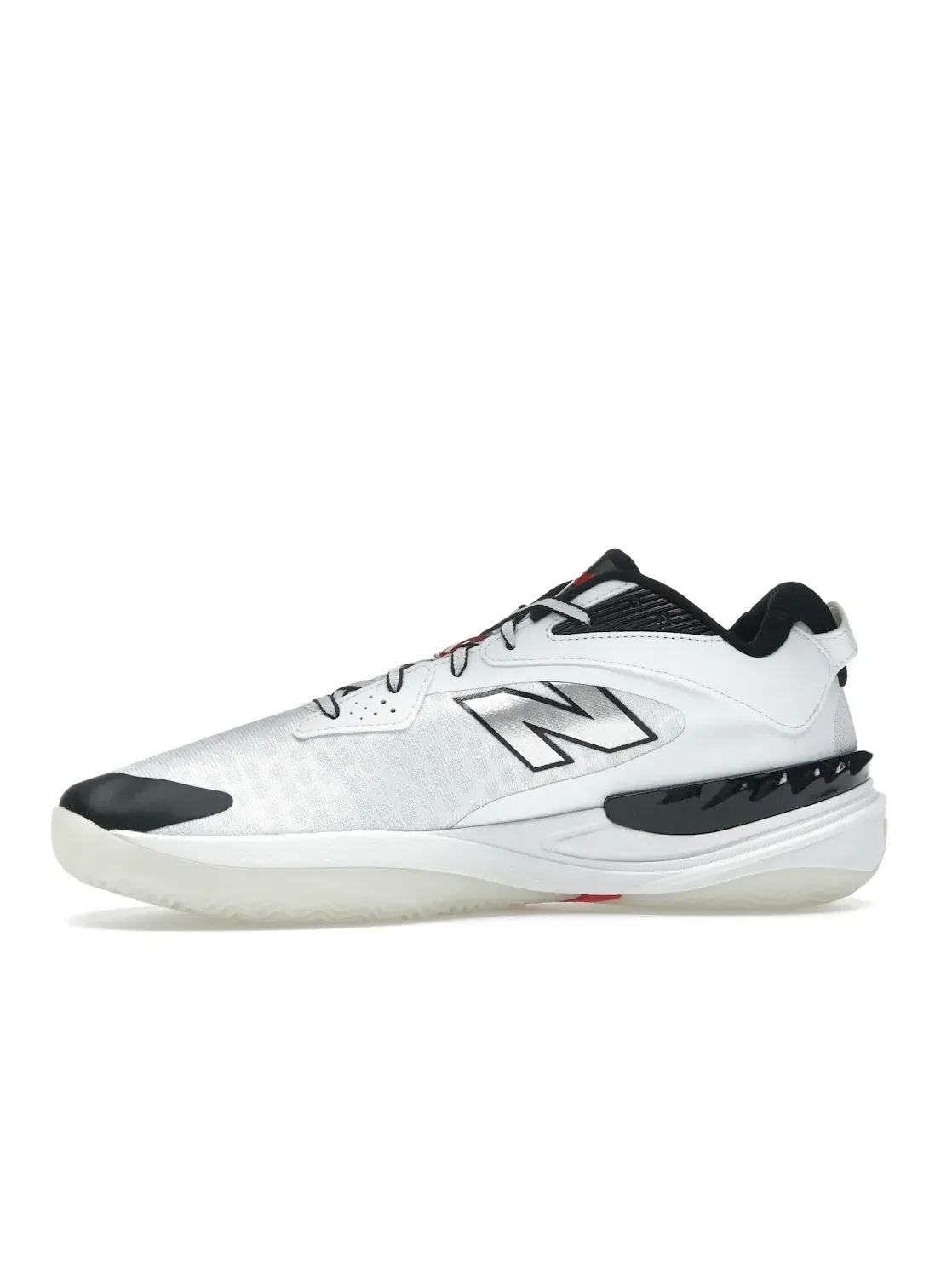 Мужские кроссовки для баскетбола New Balance BB Hesi Low v2 — изображение 3 из 4, белый красный черный