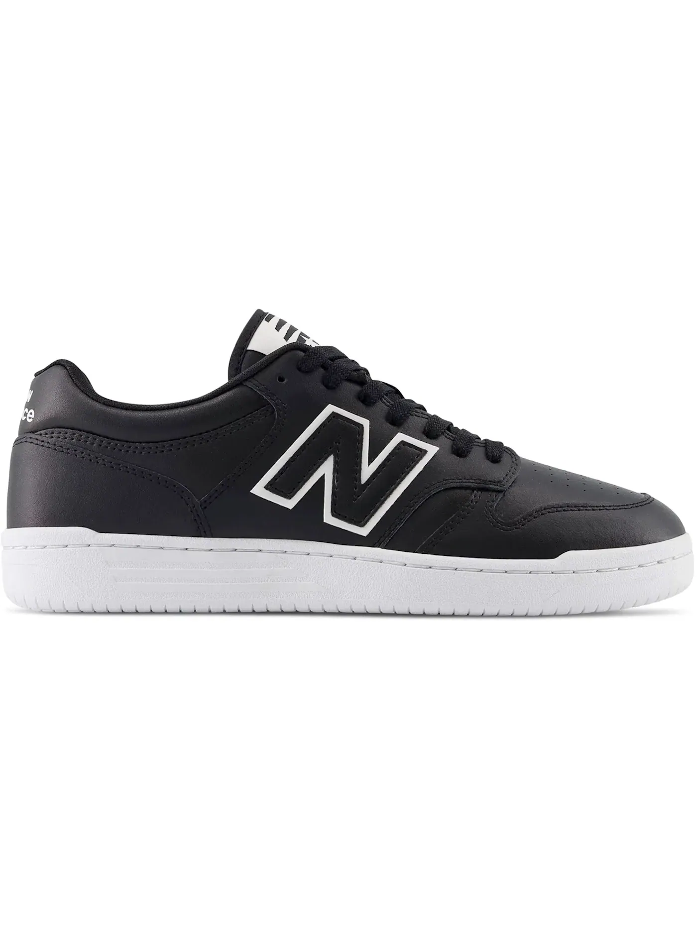 Мужские кроссовки New Balance BB480 — изображение 1 из 1, черный/белый