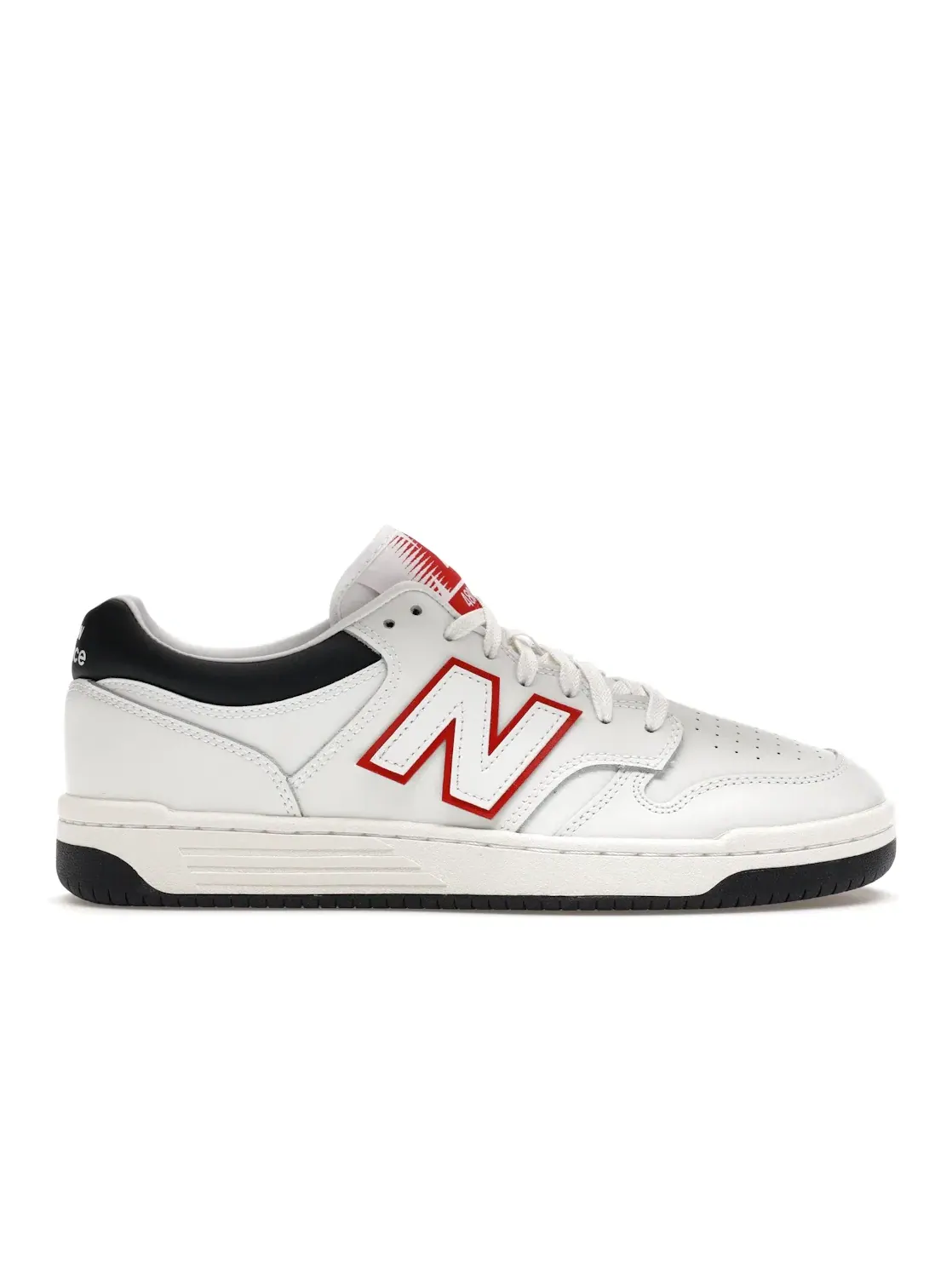 Мужские кроссовки lifestyle New Balance BB480 White/Red/Navy — изображение 1 из 4