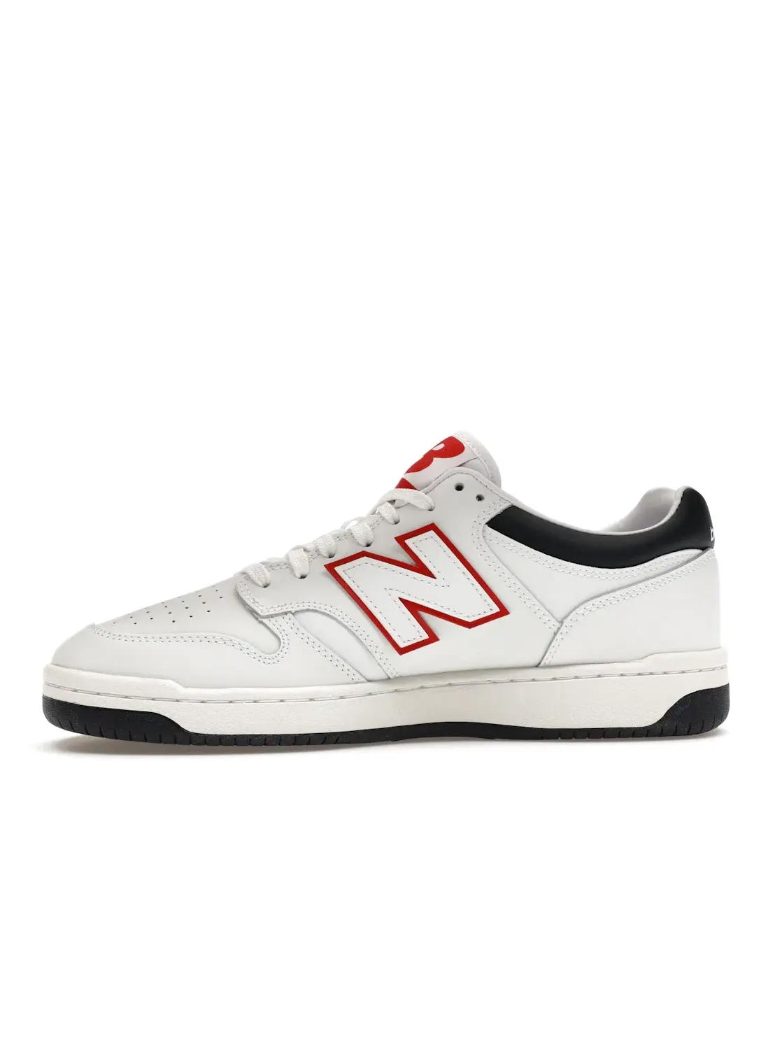 Мужские кроссовки lifestyle New Balance BB480 White/Red/Navy — изображение 3 из 4