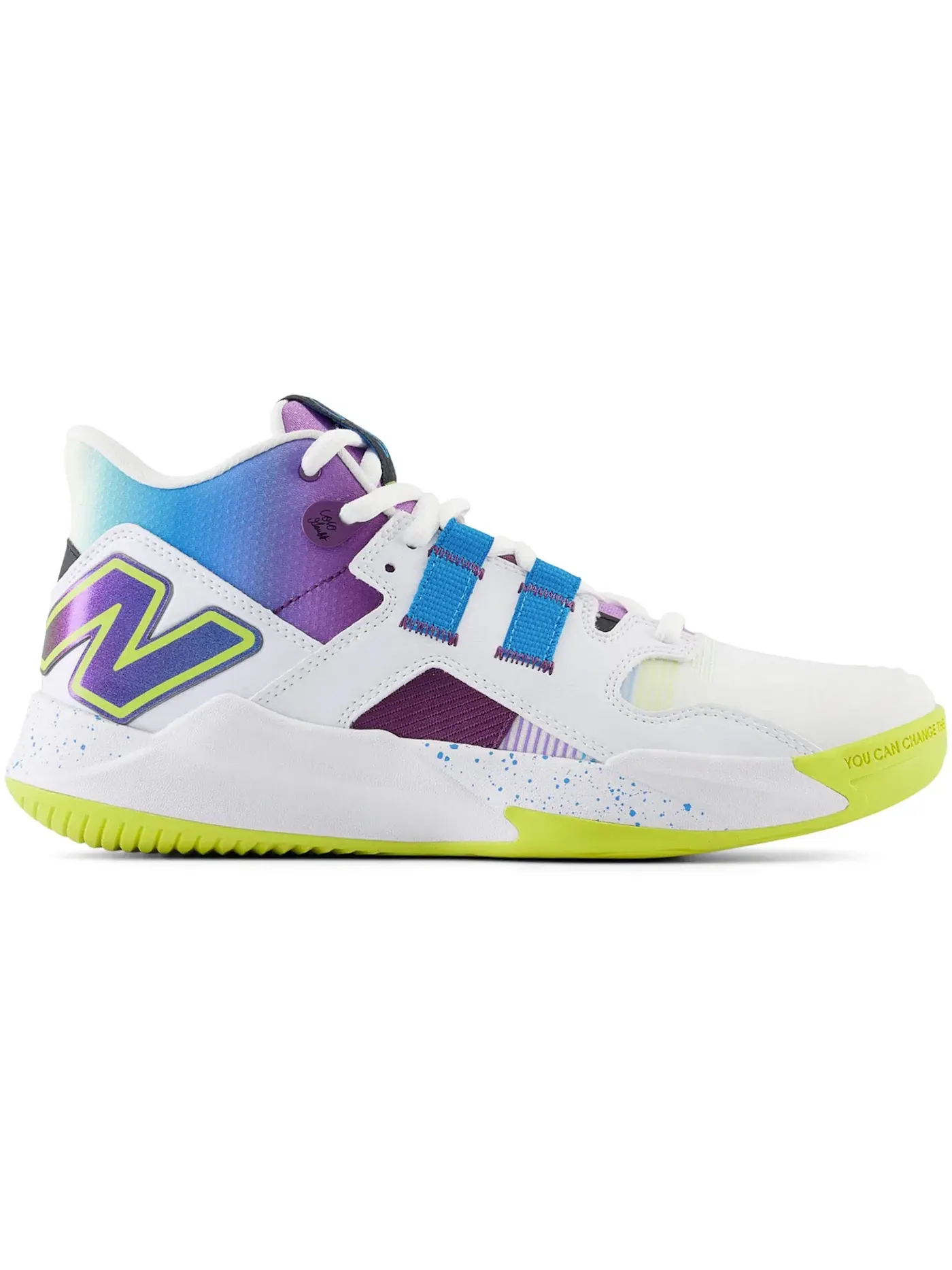 Мужские кроссовки для бега New Balance Coco CG1 — изображение 1 из 1, белый/фиолетовый/синий