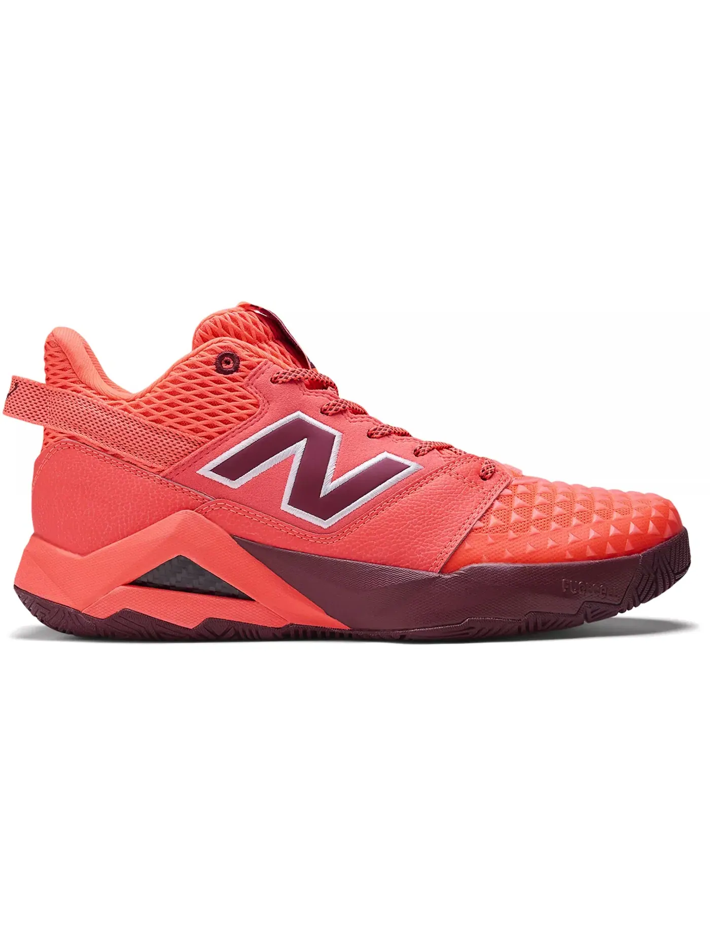 Женские кроссовки для тенниса New Balance Coco CG2 — изображение 1 из 1, красный/бордовый