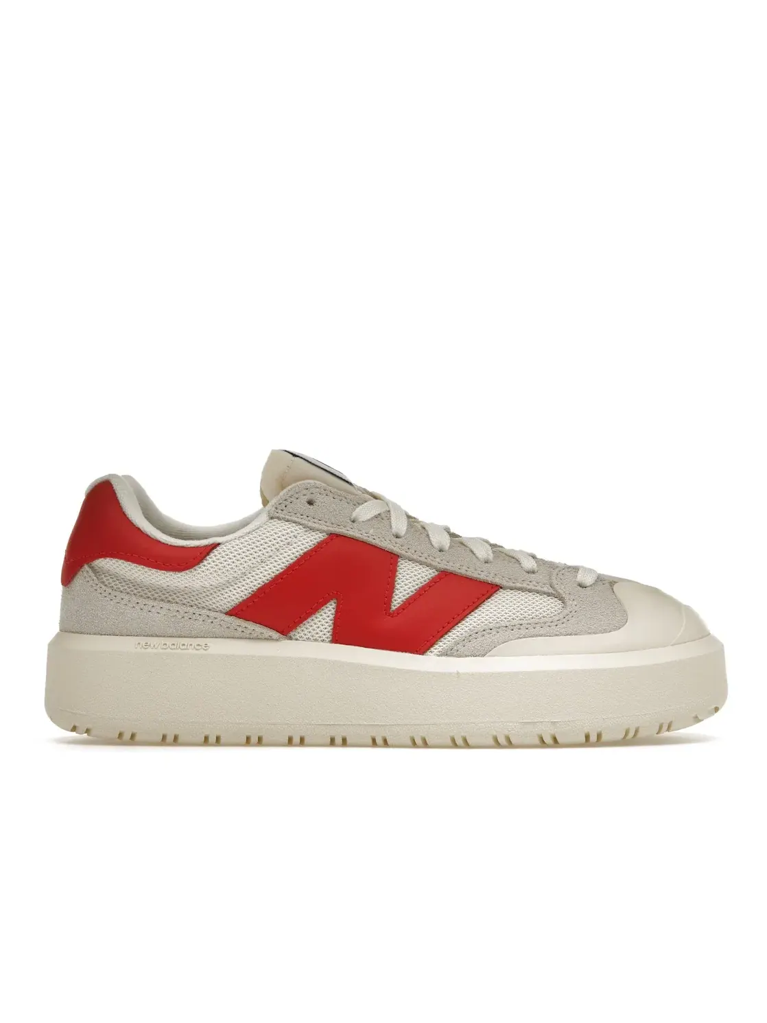 Мужские кроссовки с замшевыми вставками New Balance CT302 — изображение 1 из 4, красный