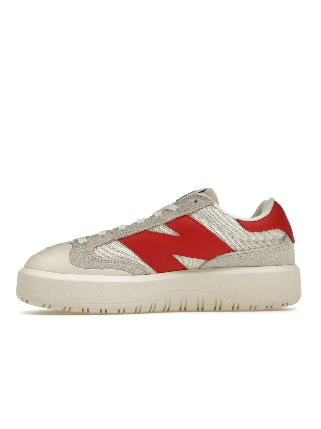 Мужские кроссовки с замшевыми вставками New Balance CT302 — изображение 3 из 4, красный