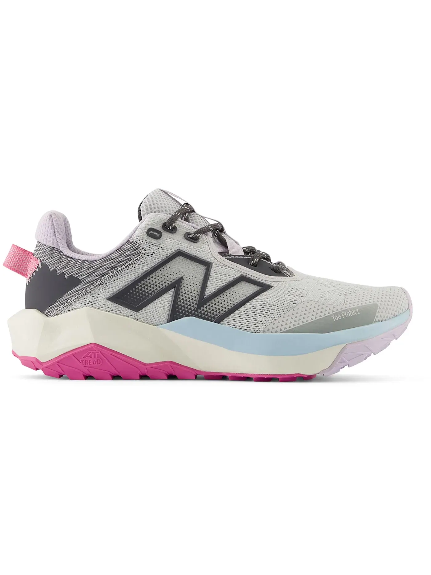 Женские кроссовки для бега DynaSoft Nitrel v6 New Balance — изображение 1 из 1, серый//розовый