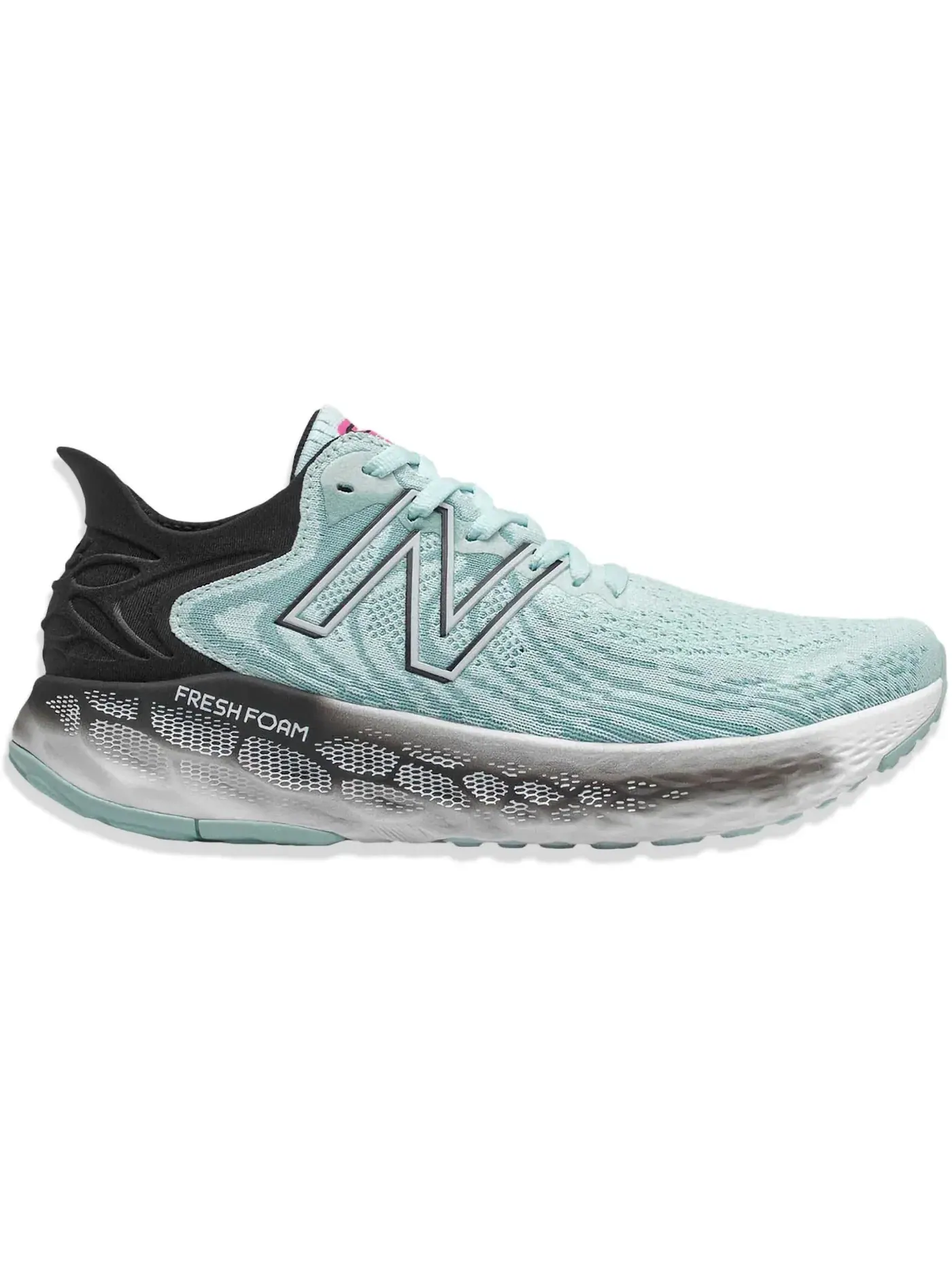 Женские кроссовки с технологией Fresh Foam New Balance Fresh Foam 1080v11 — изображение 1 из 1, бледный синий/черный