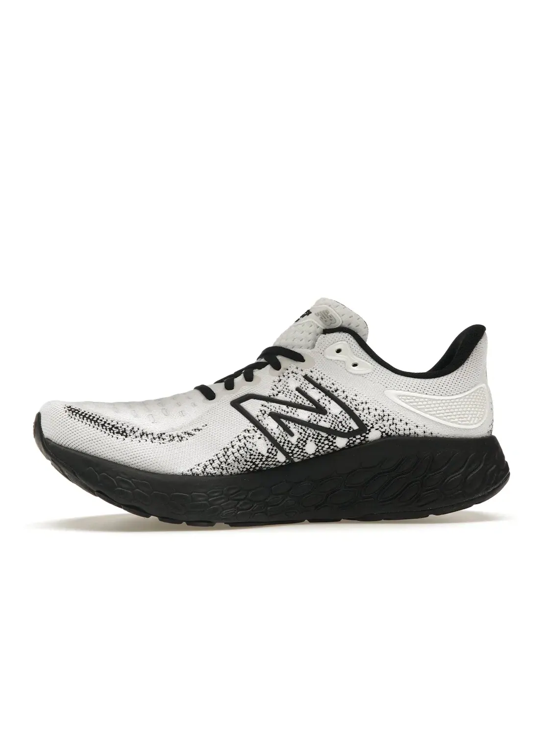 Мужские кроссовки для бега Fresh Foam X 1080v12 New Balance — изображение 3 из 4, белый/черный