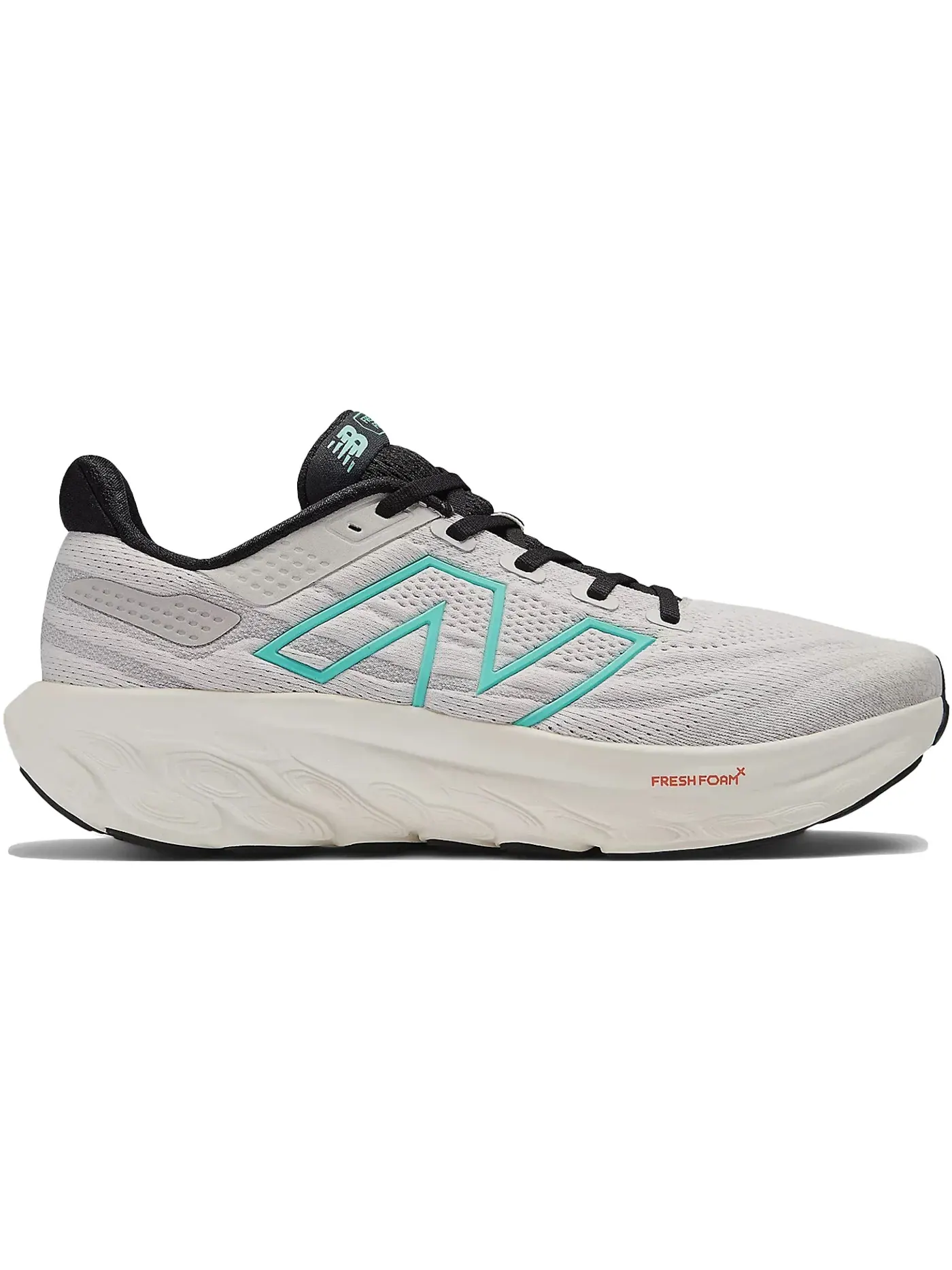 Мужские кроссовки с амортизацией Fresh Foam X 1080v13 New Balance — изображение 1 из 1, серый//черный