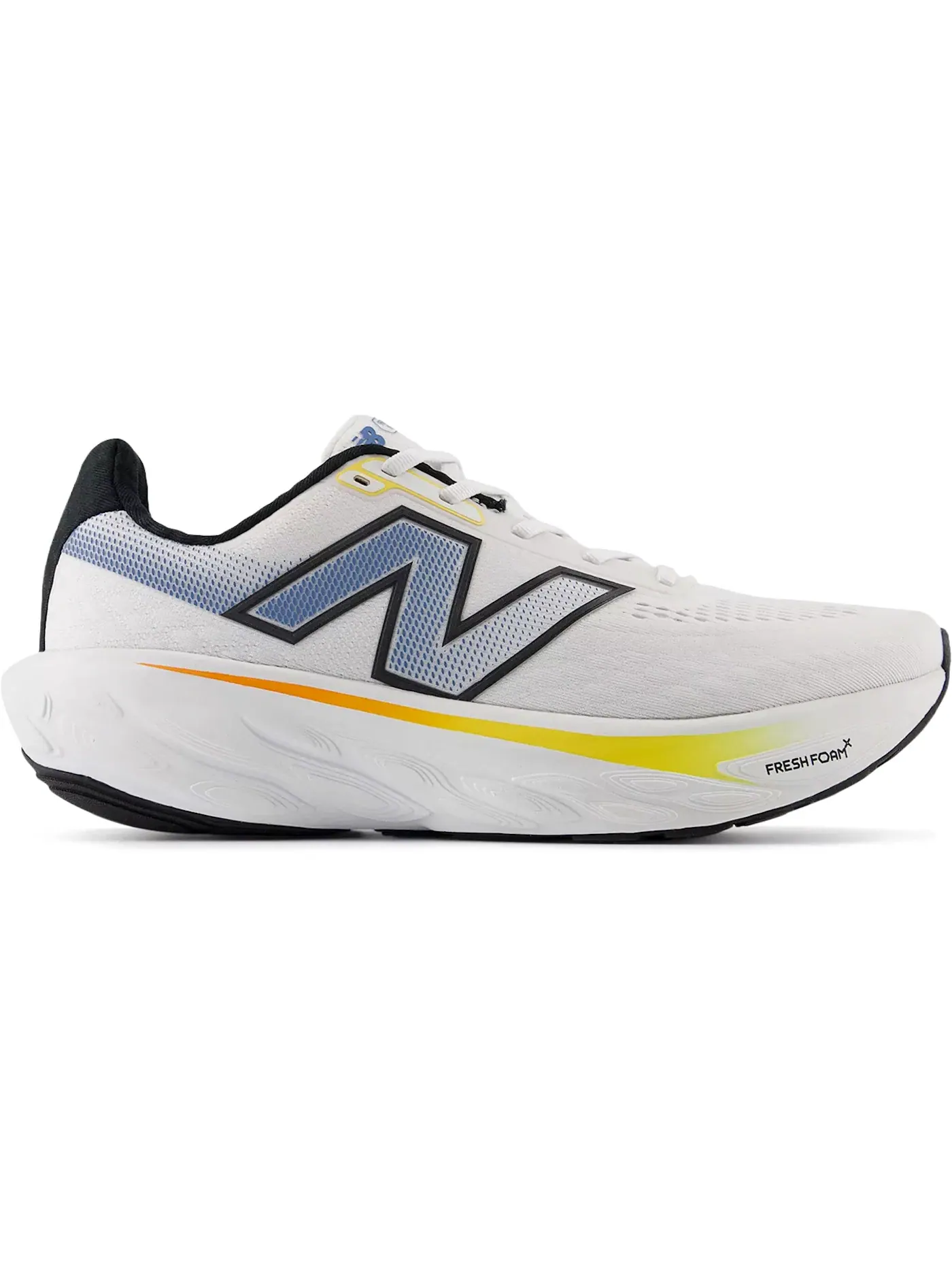 Мужские кроссовки с амортизацией Fresh Foam X 1080v14 New Balance — изображение 1 из 1, белый/черный