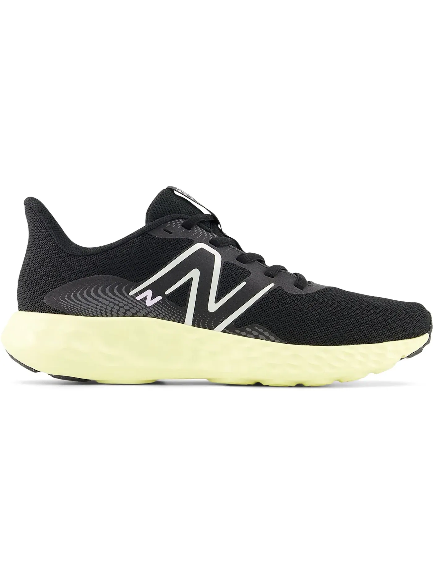 Женские кроссовки для бега New Balance Fresh Foam 411 v3 — изображение 1 из 1, черный/желтый/белый