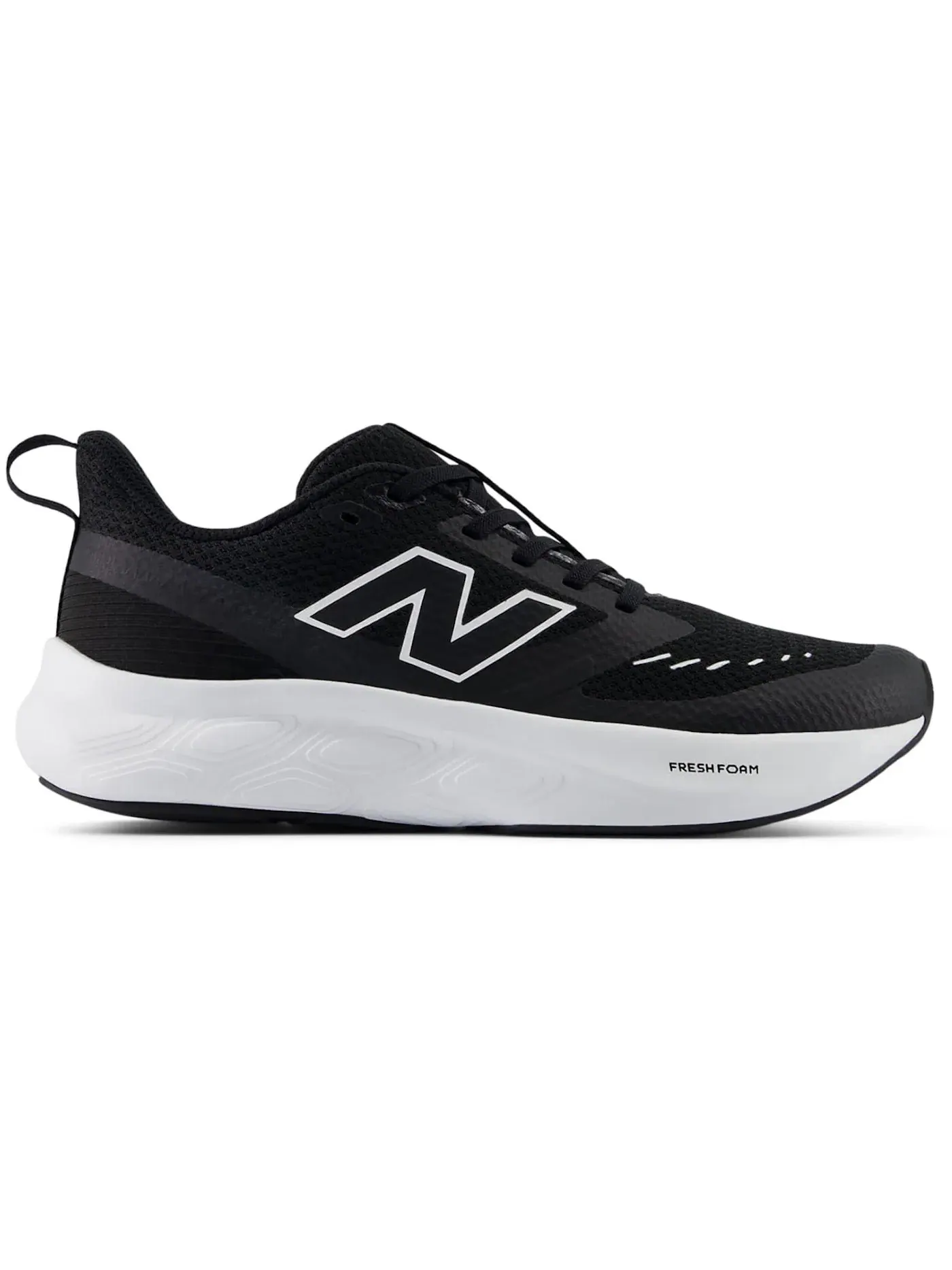 Детские кроссовки с амортизацией New Balance Fresh Foam 625 — изображение 1 из 1, черный/белый