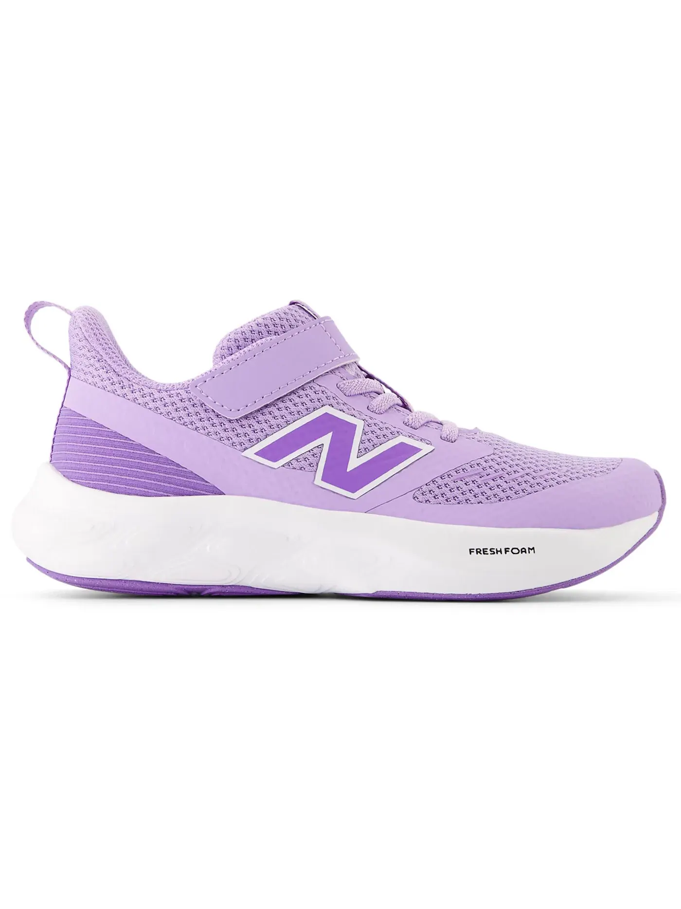 Детские кроссовки без шнурков New Balance Fresh Foam 625 Bungee Lace — изображение 1 из 1, фиолетовый белый
