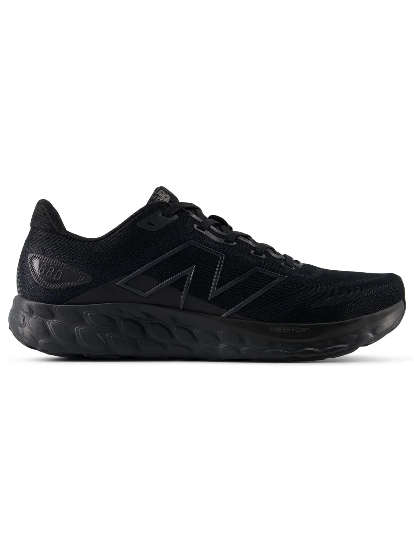 Мужские кроссовки с технологией Fresh Foam New Balance Fresh Foam 680v8 — изображение 1 из 1, черный черный металлик