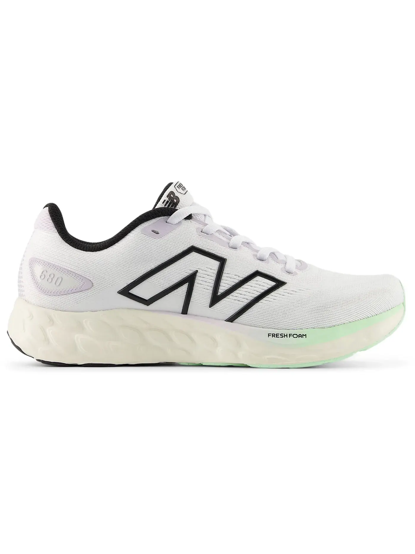 Женские кроссовки беговые New Balance Fresh Foam 680v8 — изображение 1 из 1, белый/серый