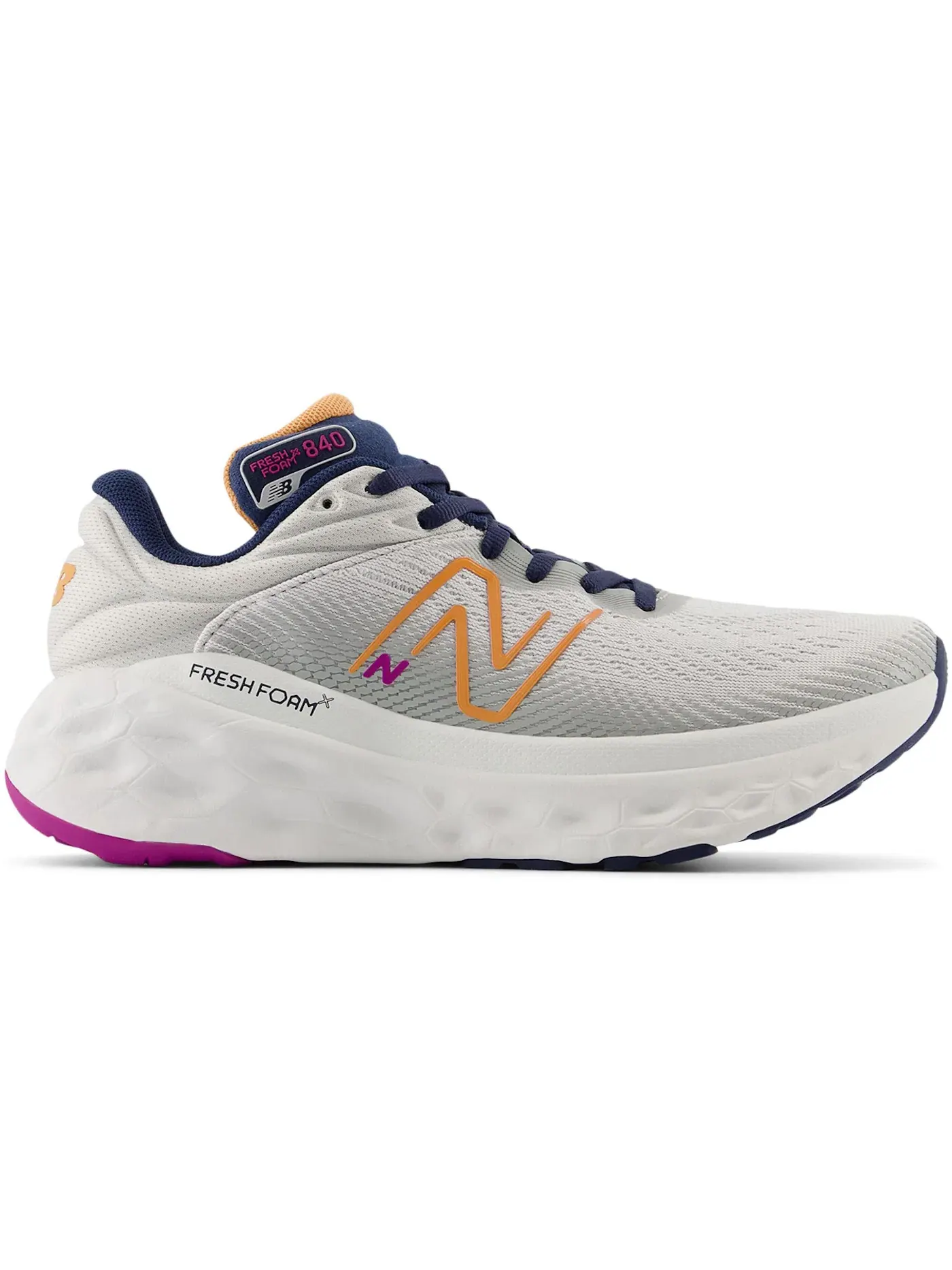 Женские кроссовки для бега Fresh Foam 840v1 New Balance — изображение 1 из 1, серый//фиолетовый