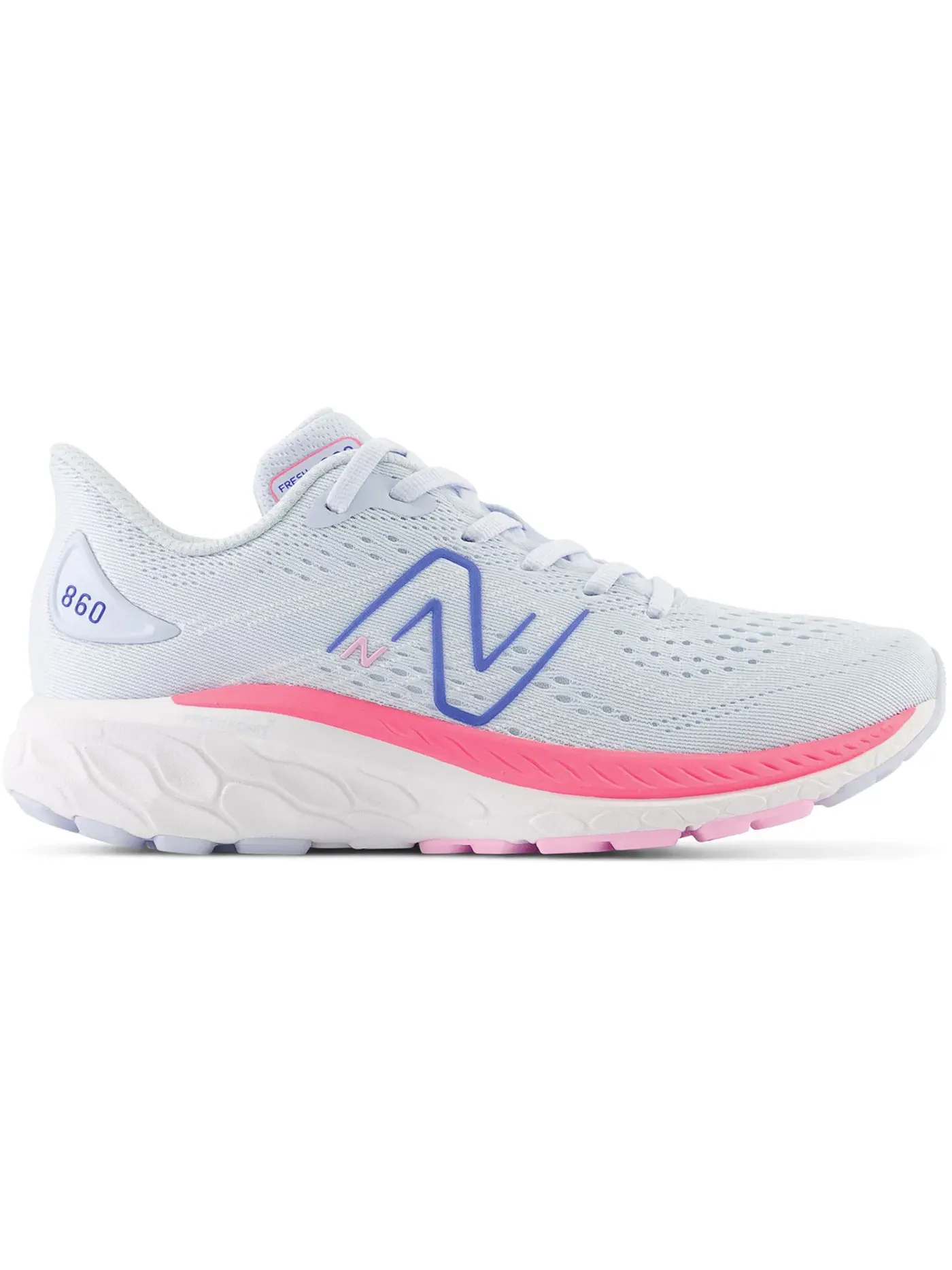 Детские кроссовки для бега с амортизацией New Balance Fresh Foam X 860v13 — изображение 1 из 1, неоновый розовый