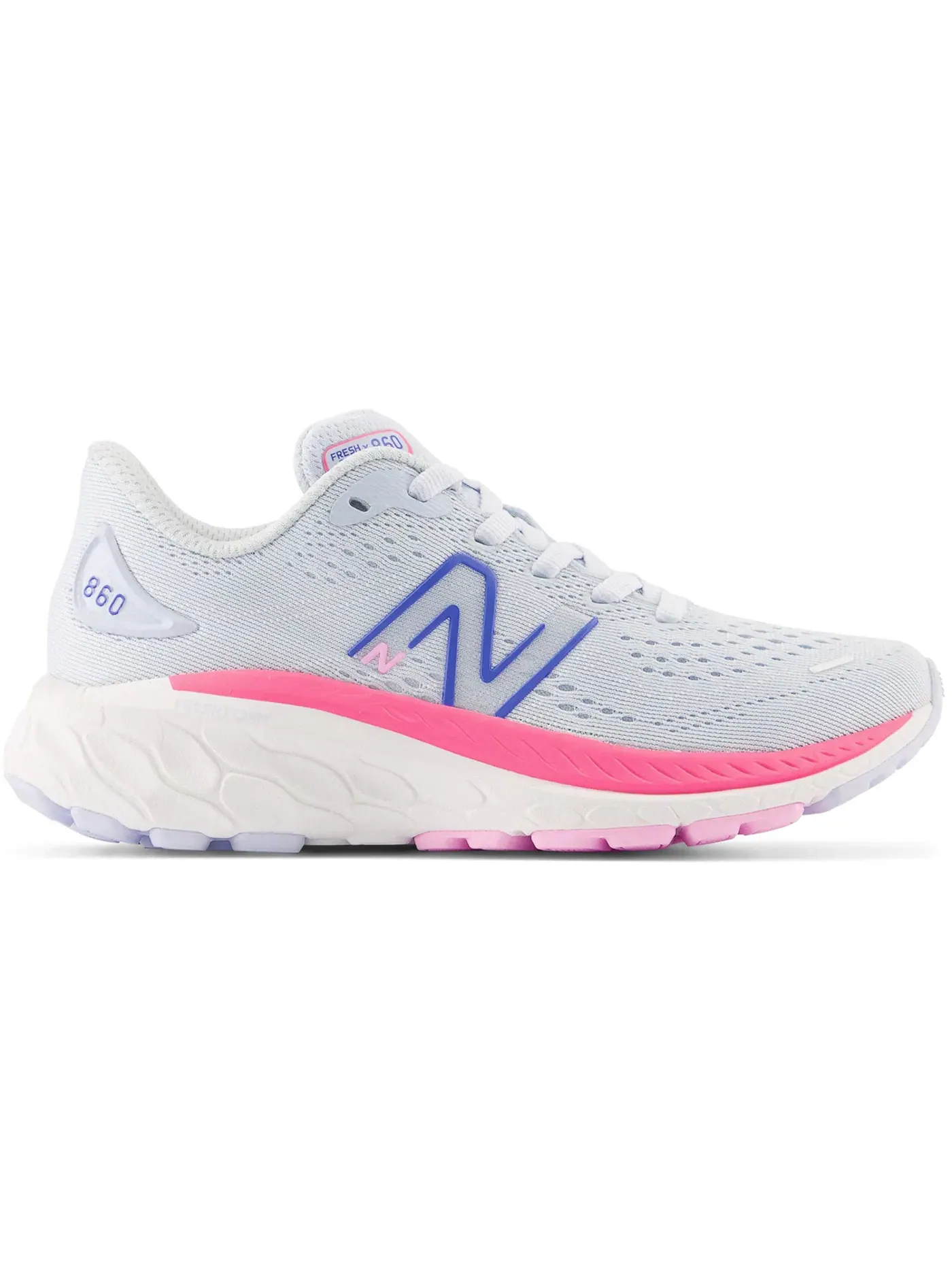 Детские кроссовки с амортизацией New Balance Fresh Foam X 860v13 — изображение 1 из 1, неоновый розовый