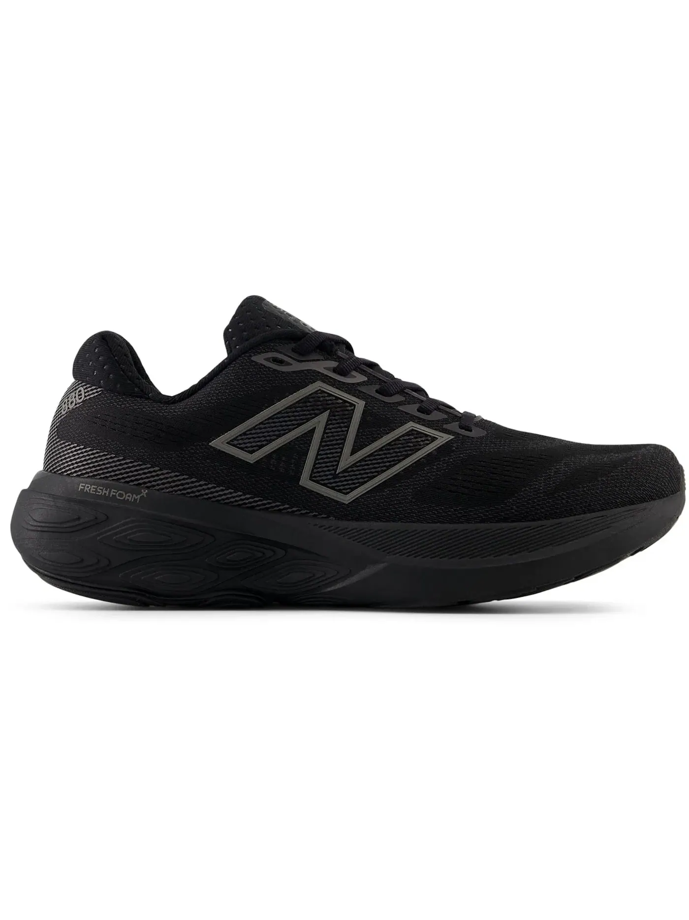 Мужские кроссовки с технологией Fresh Foam New Balance — изображение 1 из 1, черный черный металлик
