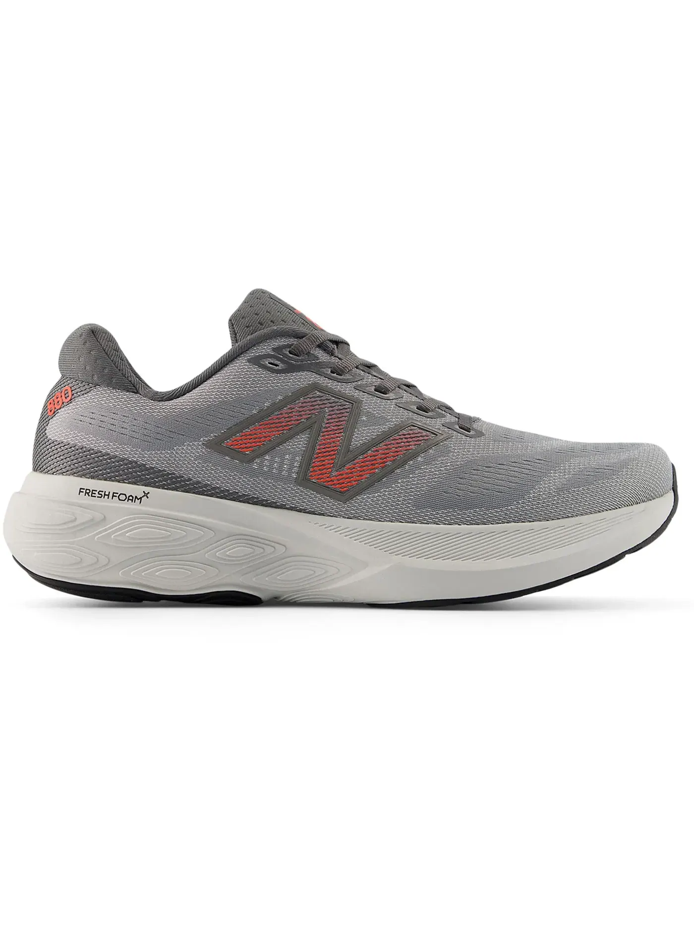 Мужские кроссовки для бега Fresh Foam 880v15 New Balance — изображение 1 из 1, серый//красный