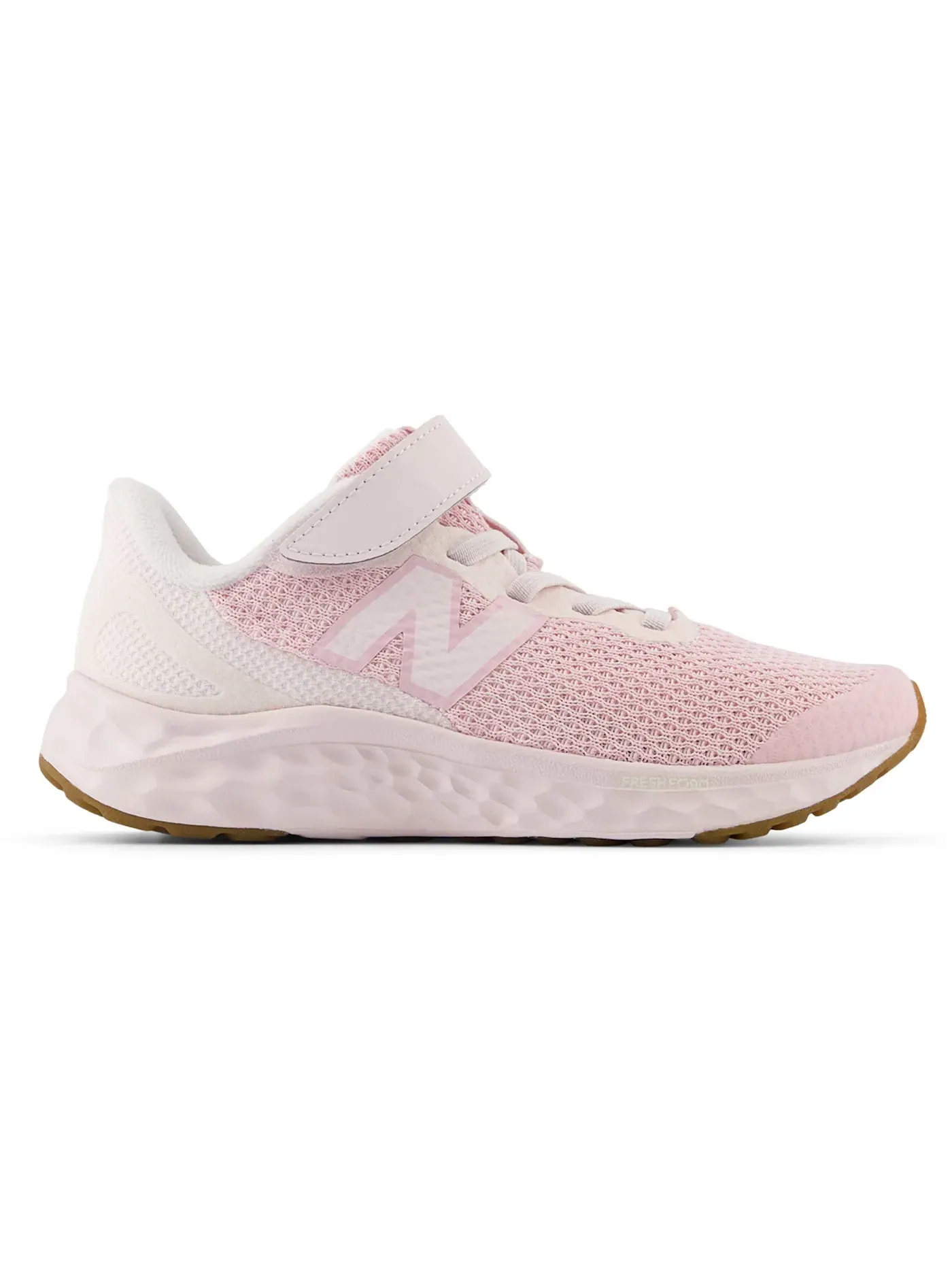 Детские кроссовки со шнуровкой New Balance Fresh Foam Arishi v4 Bungee Lace — изображение 1 из 1, розовый/розовый