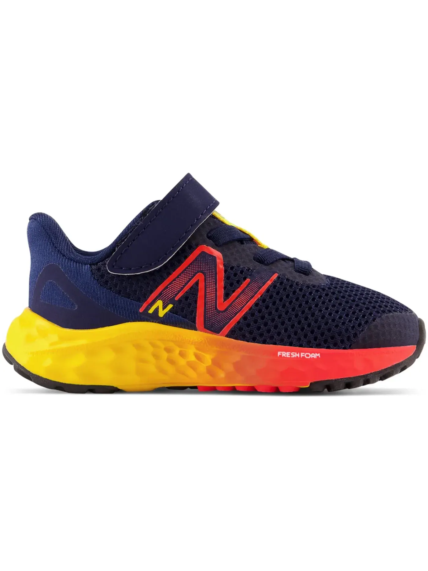Детские кроссовки для мальчиков с шнурками-эластичными шнурками New Balance Fresh Foam Arishi v4 Bungee Lace