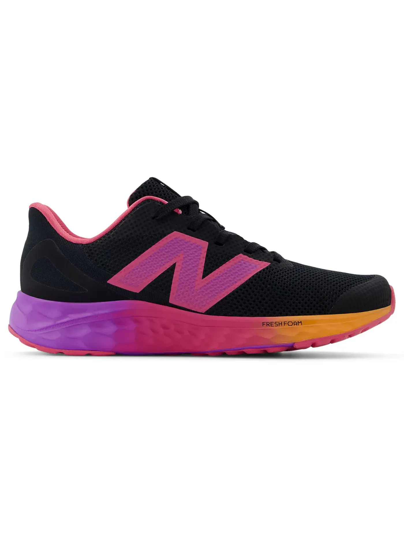 Детские кроссовки с амортизацией Fresh Foam Arishi v4 Lace New Balance — изображение 1 из 1, черный