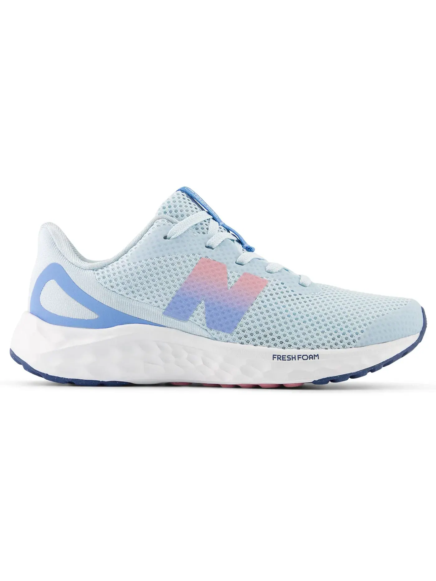 Детские кроссовки для бега New Balance Fresh Foam Arishi v4 Lace — изображение 1 из 1, синий розовый