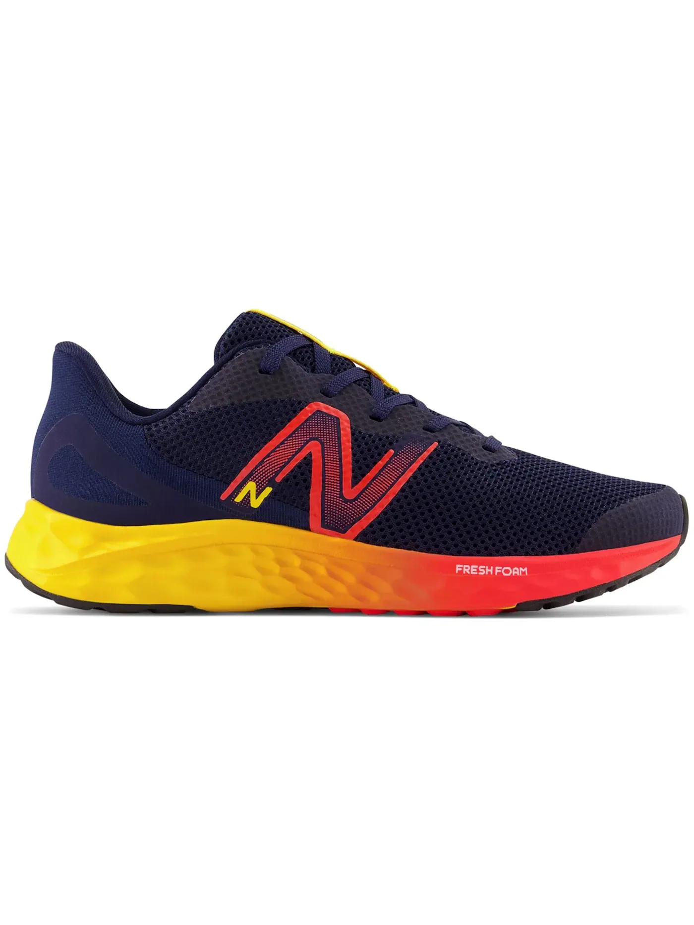 Детские кроссовки с амортизацией Fresh Foam Arishi v4 New Balance — изображение 1 из 1, темно-синий/красный