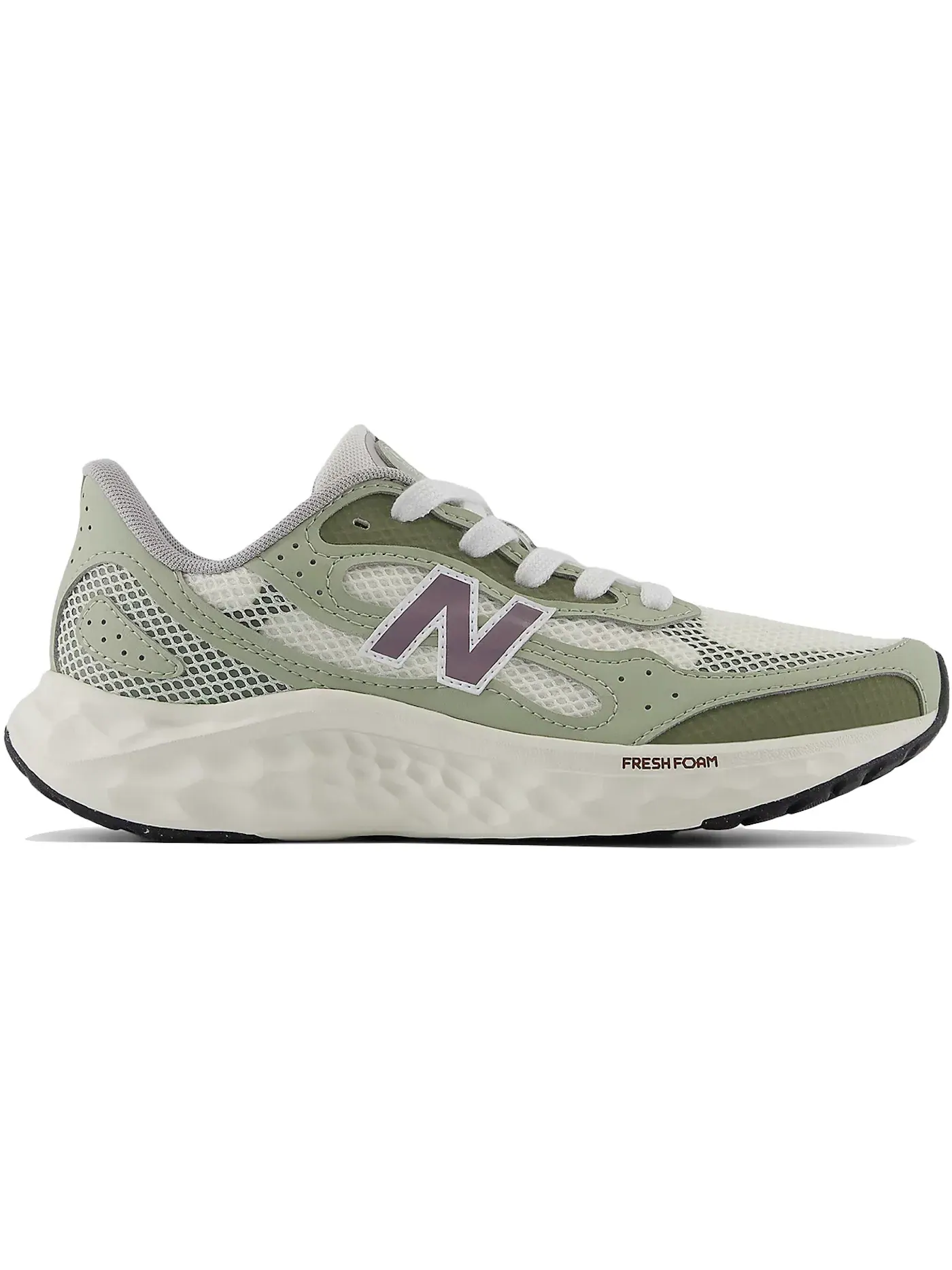 Женские кроссовки Lifestyle New Balance Fresh Foam Arishi v4 Tiralux, Sea Salt/Olivine/Dark Olivine — изображение 1 из 1