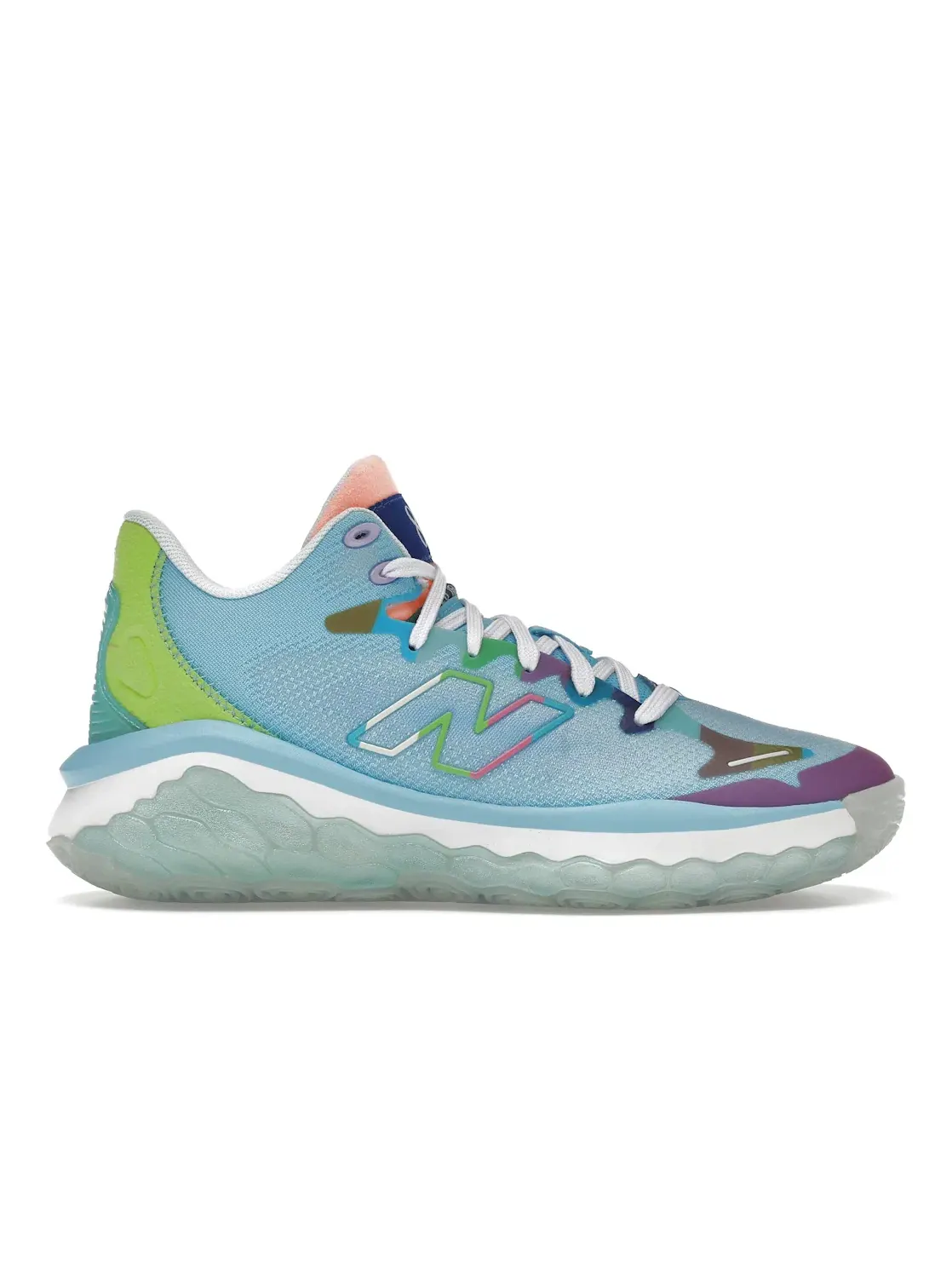 Мужские кроссовки для бега Fresh Foam BB New Balance — изображение 1 из 4, синий/зеленый