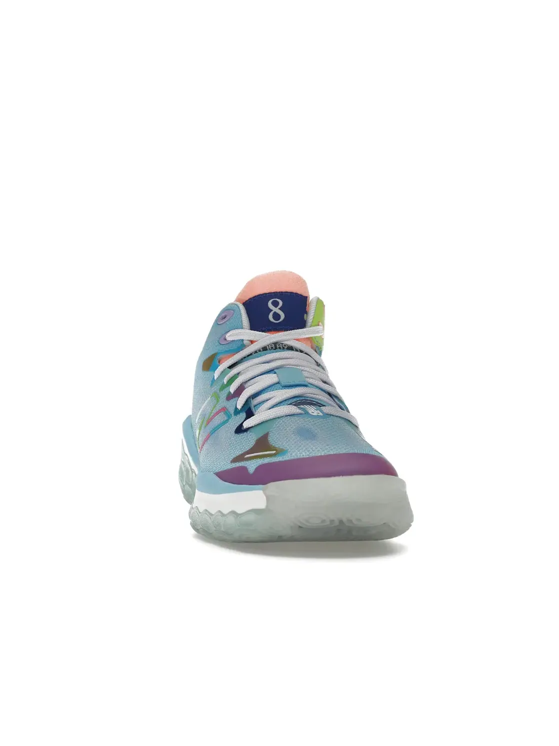 Мужские кроссовки для бега Fresh Foam BB New Balance — изображение 2 из 4, синий/зеленый