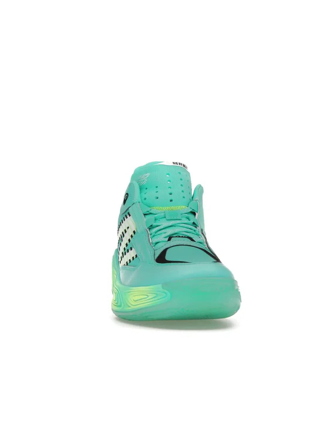 Мужские кроссовки для баскетбола New Balance Fresh Foam BB V2 — изображение 2 из 4, зеленый/черный