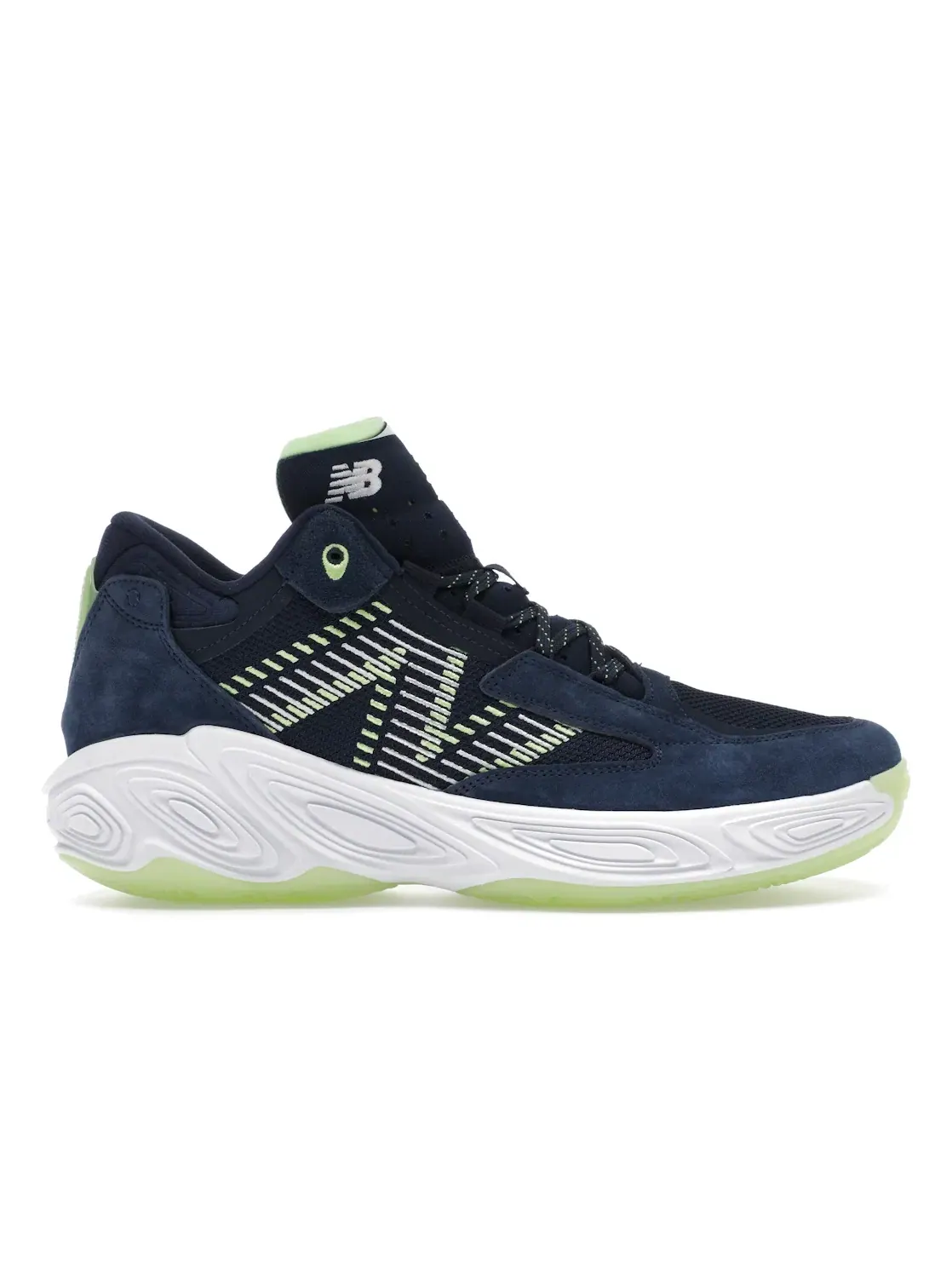 Мужские кроссовки с технологией Fresh Foam New Balance Fresh Foam BB v2 — изображение 1 из 4, темно-синий