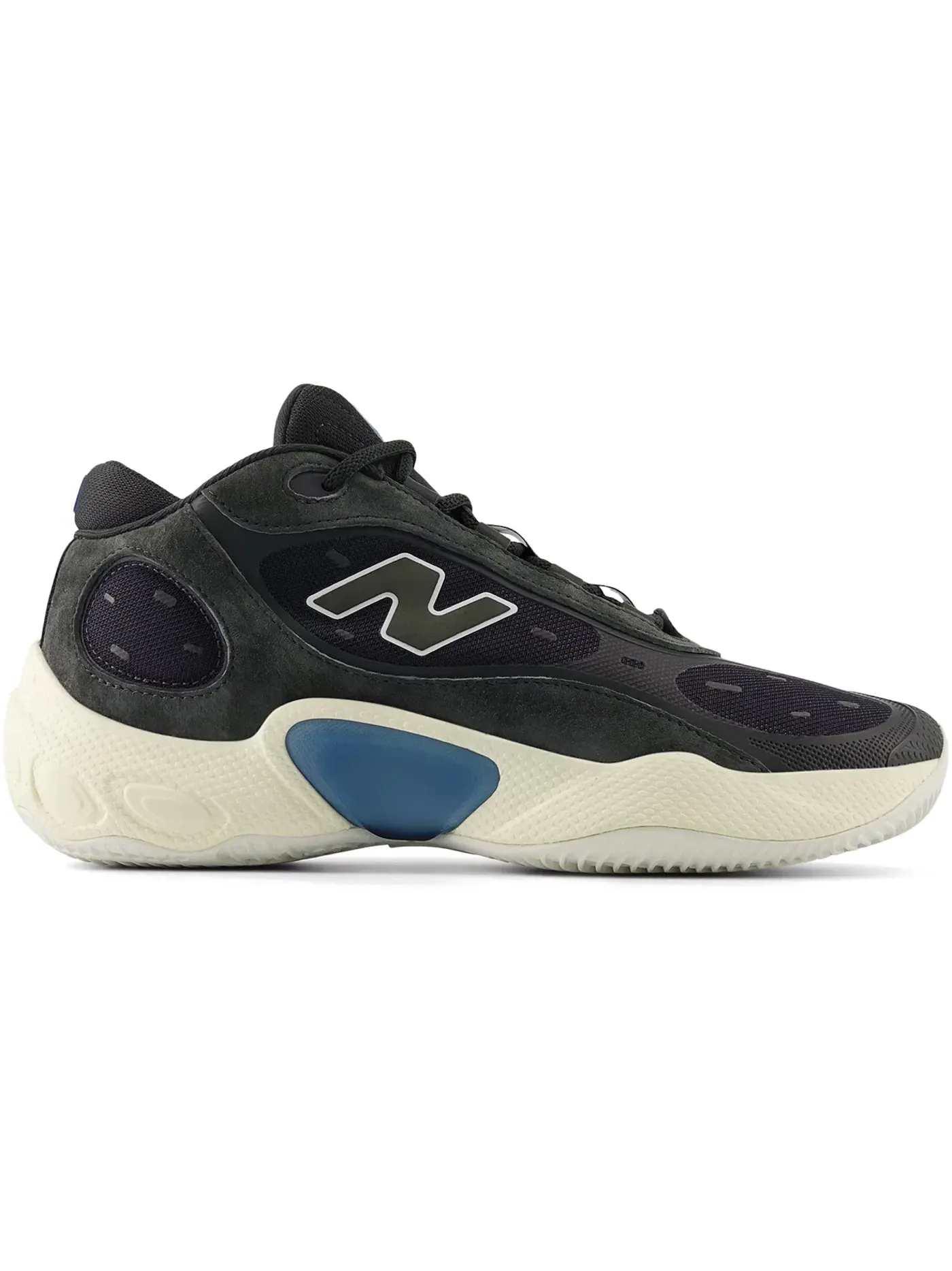 Мужские кроссовки с амортизацией Fresh Foam BB v3 New Balance — изображение 1 из 1, черный/белый