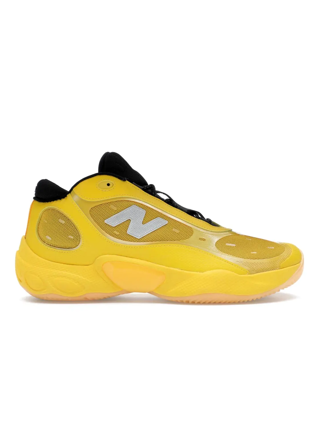 Мужские кроссовки с амортизацией Fresh Foam BB v3 New Balance — изображение 1 из 4, желтый черный