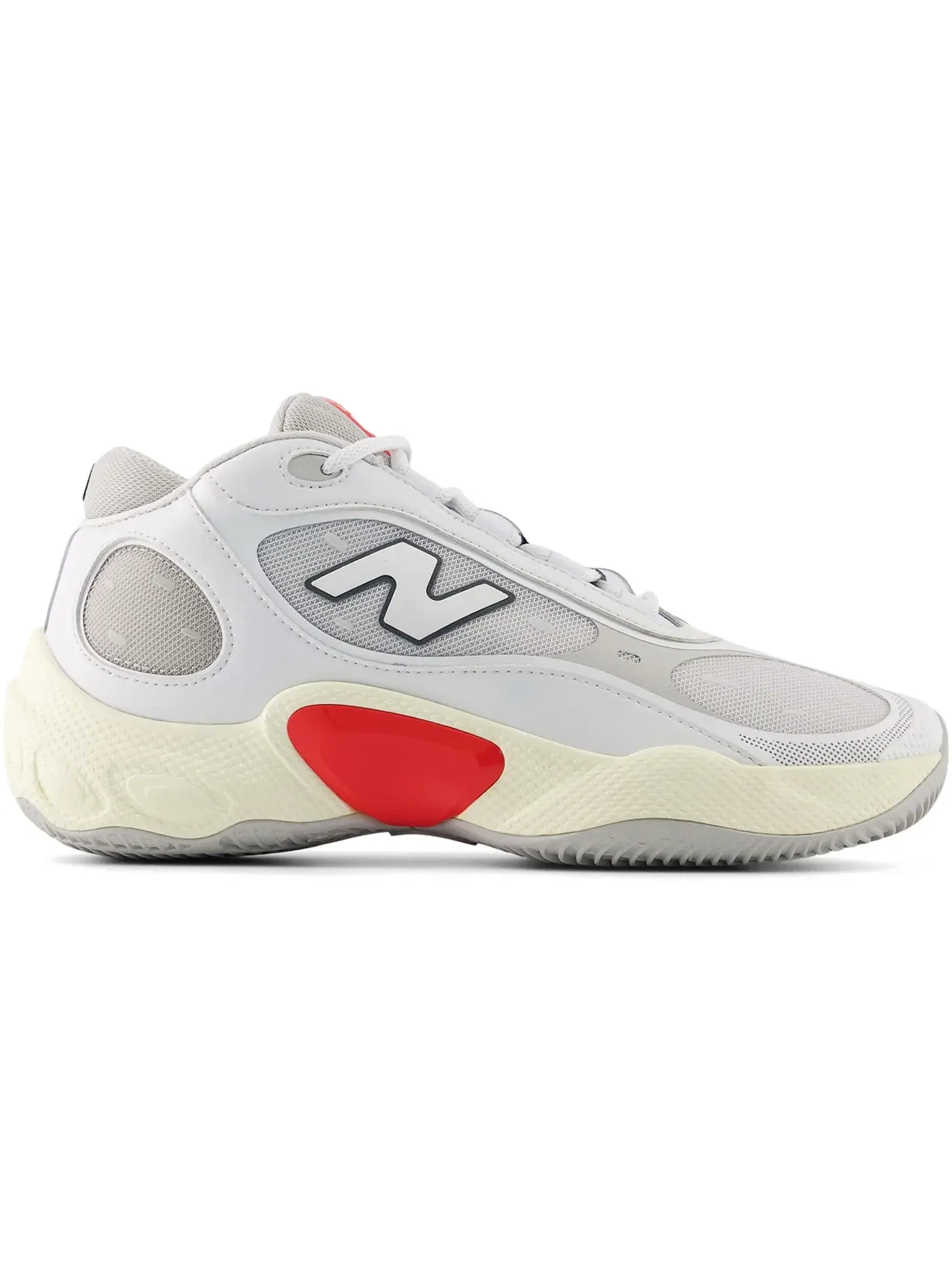 Мужские кроссовки с амортизацией Fresh Foam New Balance — изображение 1 из 1, белый/красный