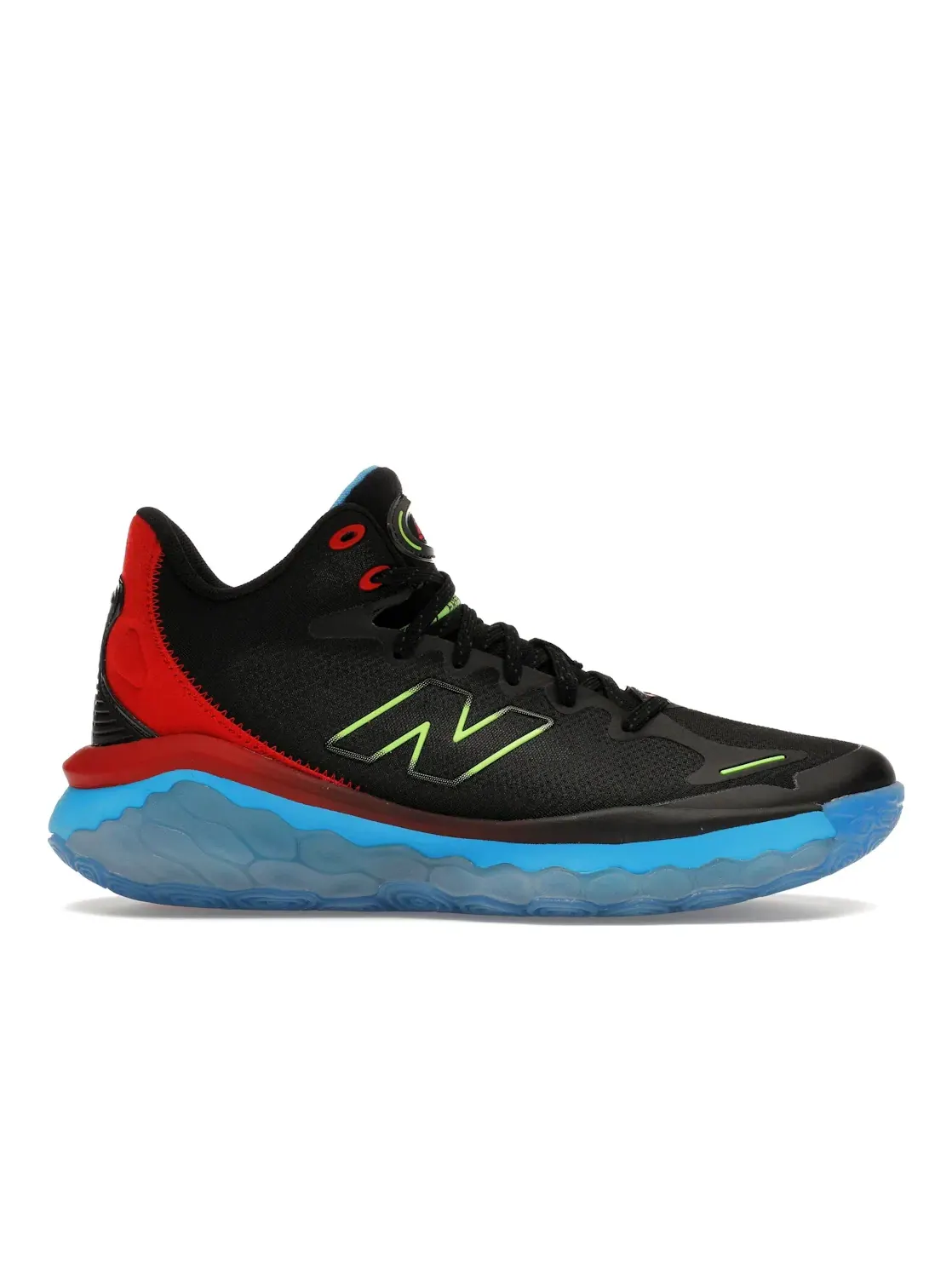 Мужские кроссовки с амортизацией Fresh Foam BB New Balance — изображение 1 из 4, черный//красный