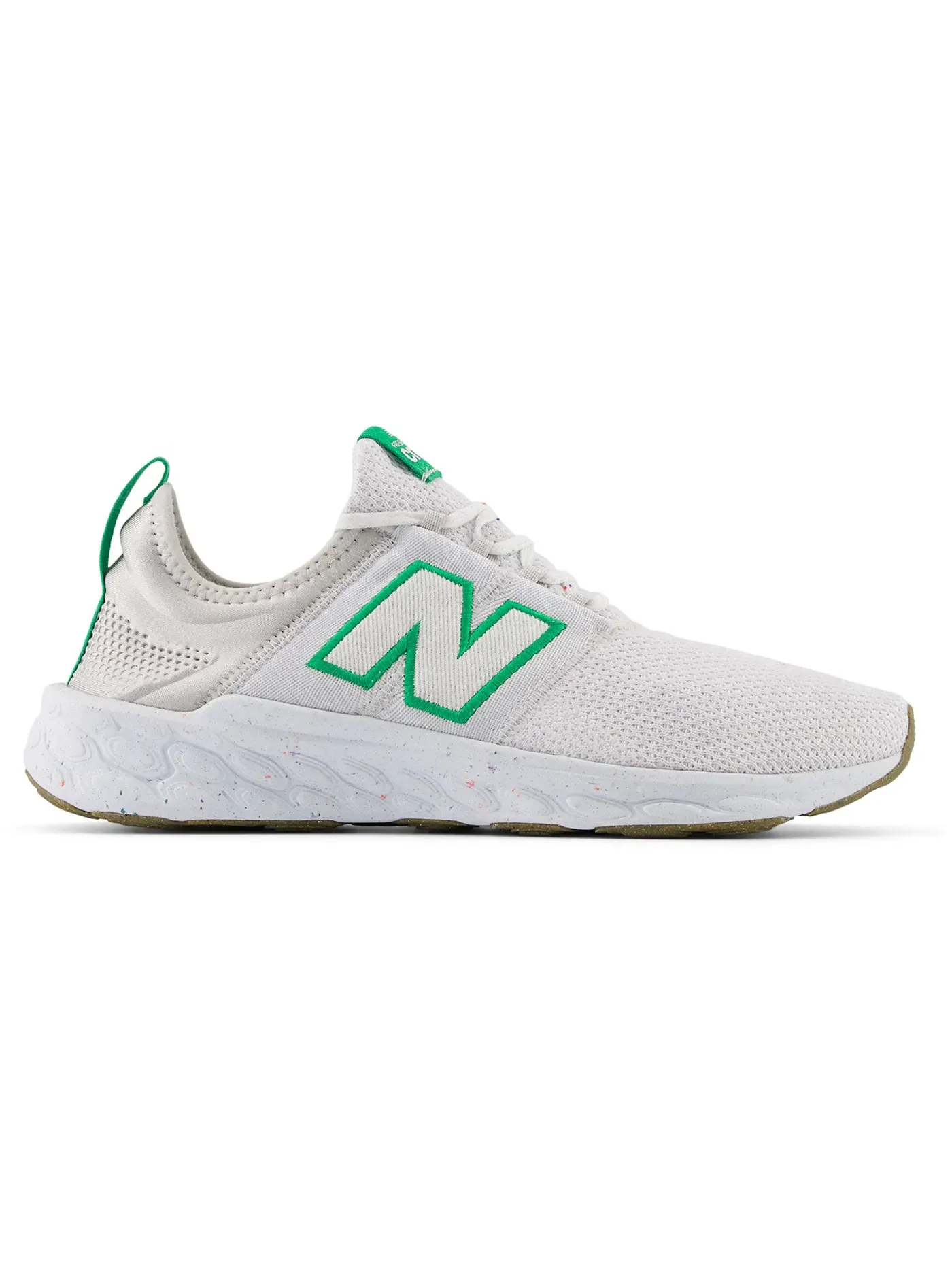Мужские кроссовки для бега Fresh Foam X Cruz Artisan v3 New Balance — изображение 1 из 1, белый/зеленый/серый