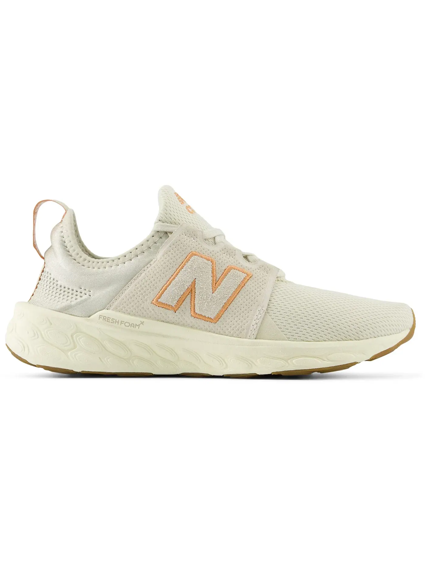 Женские кроссовки с технологией Fresh Foam X New Balance Fresh Foam X Cruz v3, Linen/Sea Salt/Copper — изображение 1 из 1
