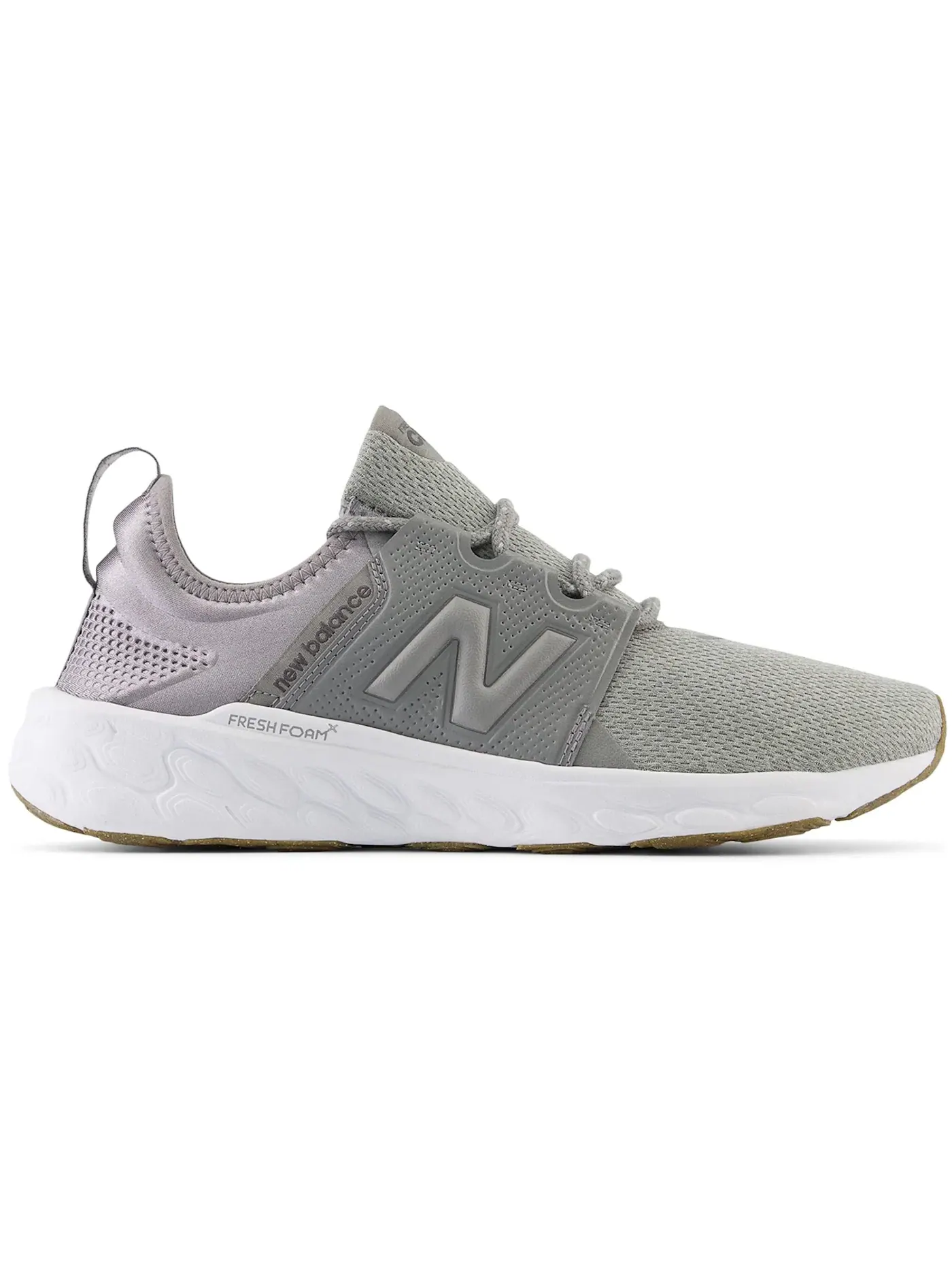 Мужские кроссовки Fresh Foam X Cruz v3 New Balance — изображение 1 из 1, серый белый