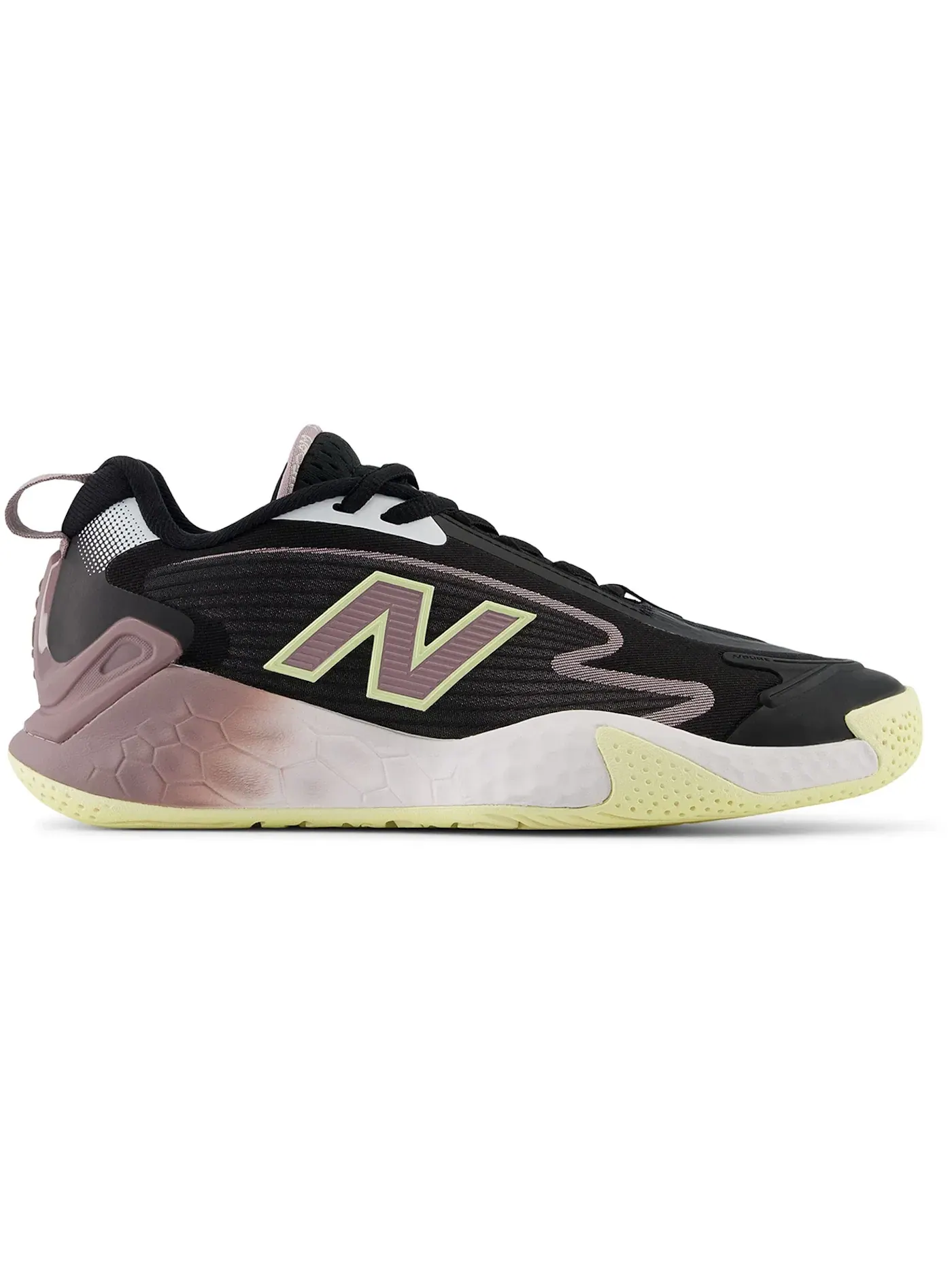 Женские кроссовки теннисные Fresh Foam X CT-Rally v1 New Balance — изображение 1 из 1, черный/белый